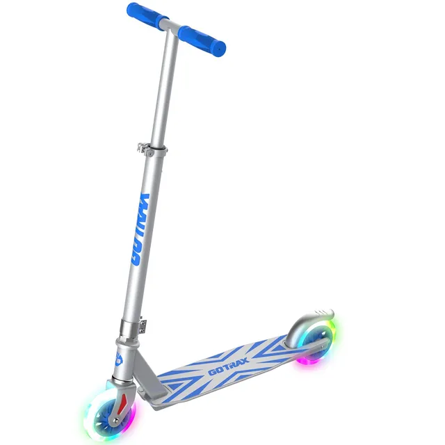 gotrax-kx5-trottinette-enfant-argent-2-roues-led image 1