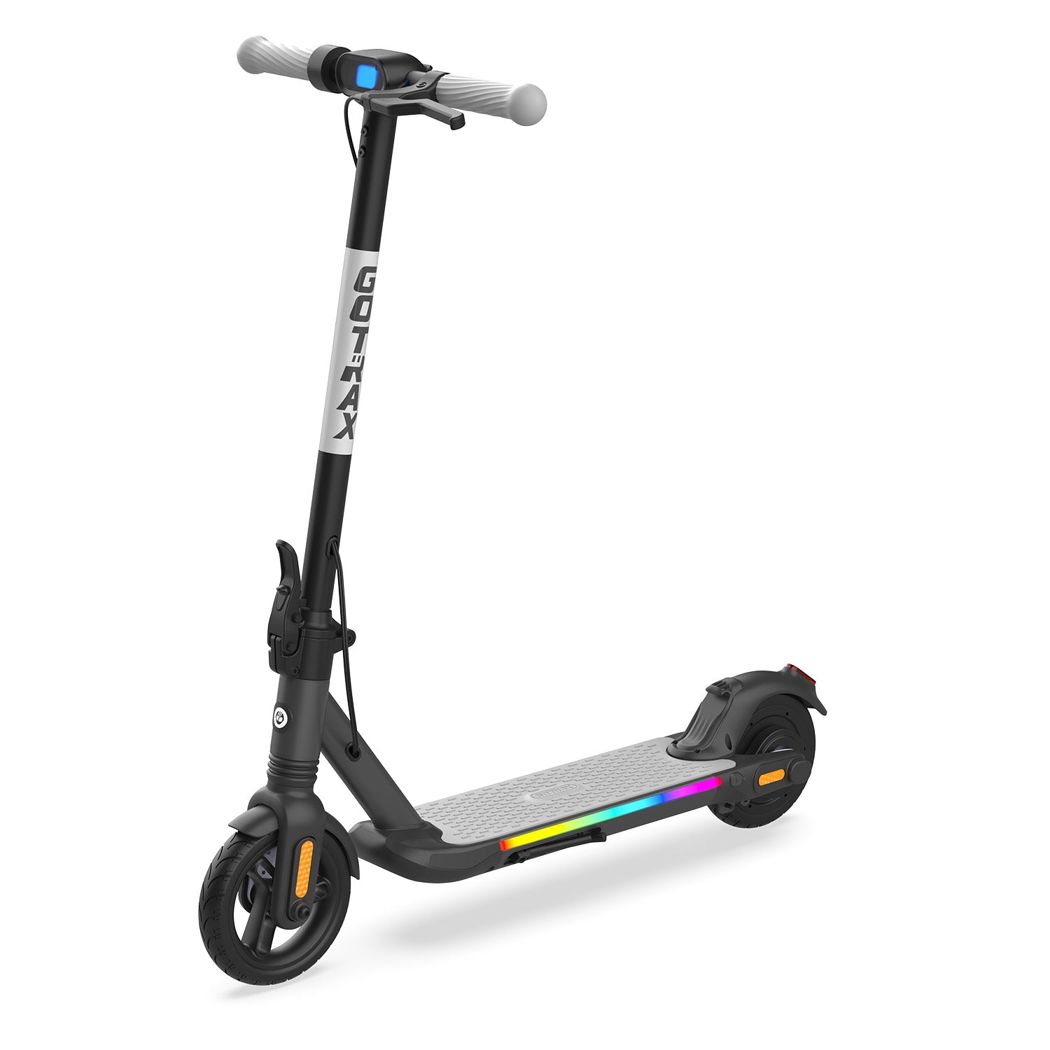 gotrax-comet-trottinette-lectrique-enfant-led-noir image 1