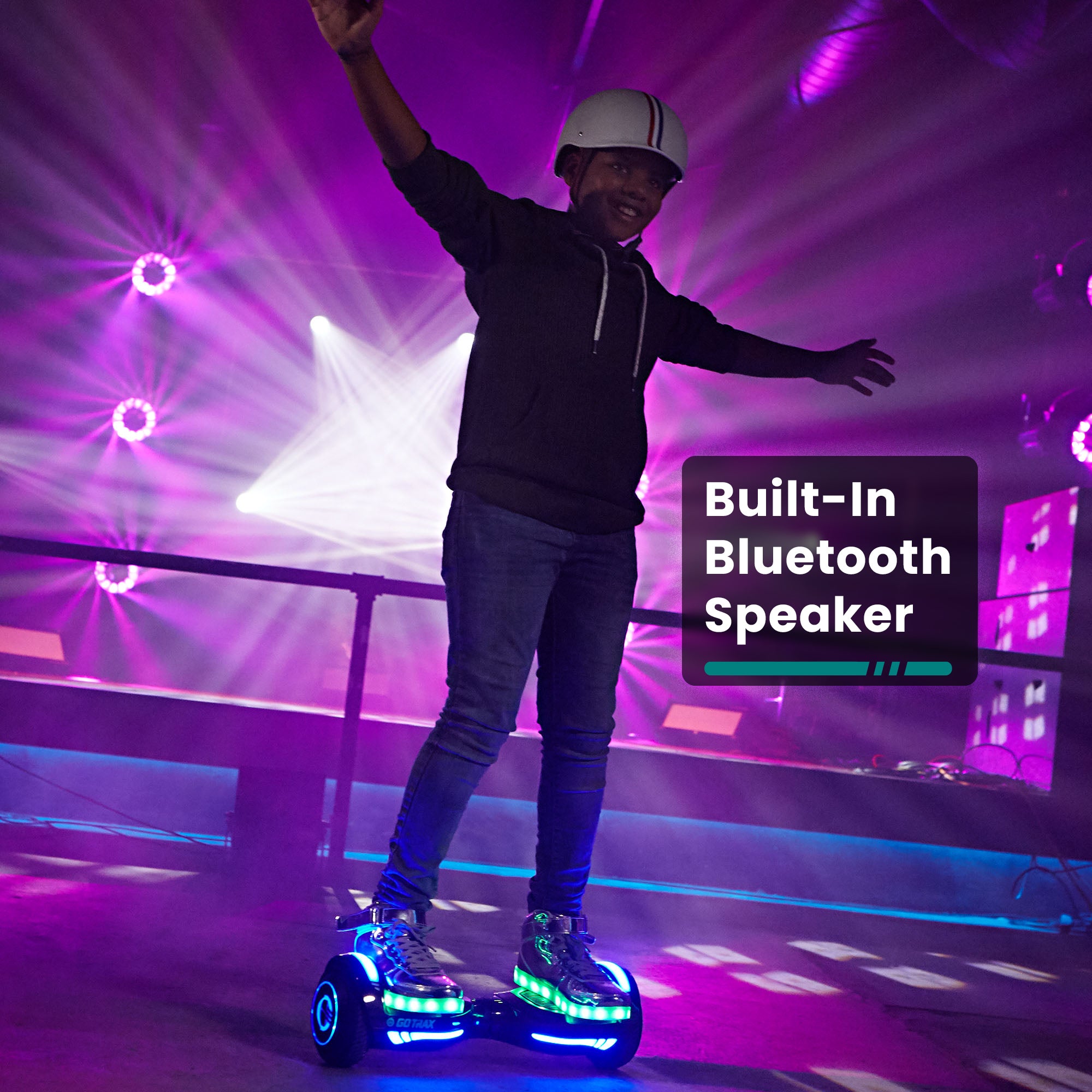 gotrax-glide-chrome-hoverboard-6-5-rainbow-bluetooth image 7