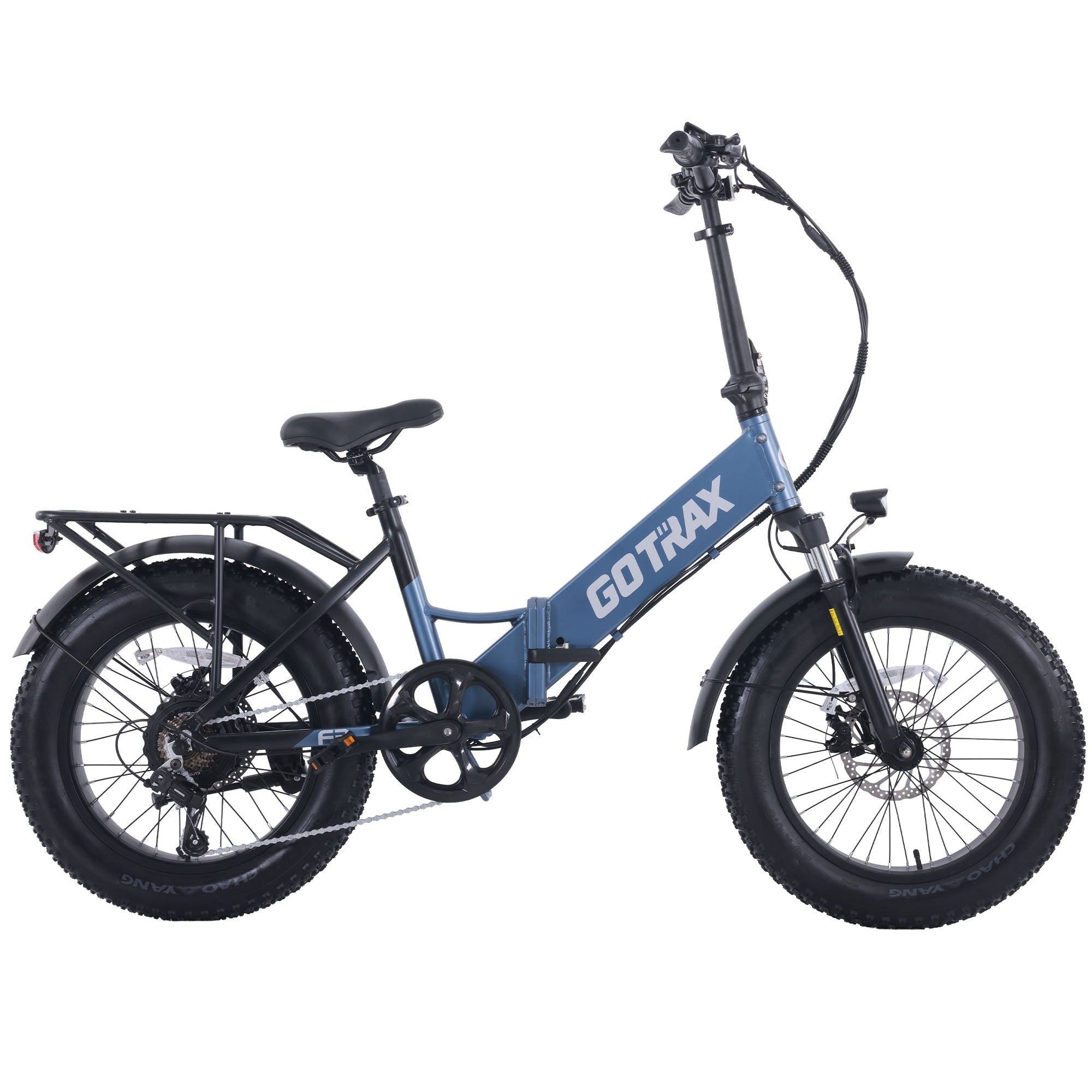 gotrax-f3-v2-v-lo-lectrique-pliant-fat-bike-bleu-marine image 1