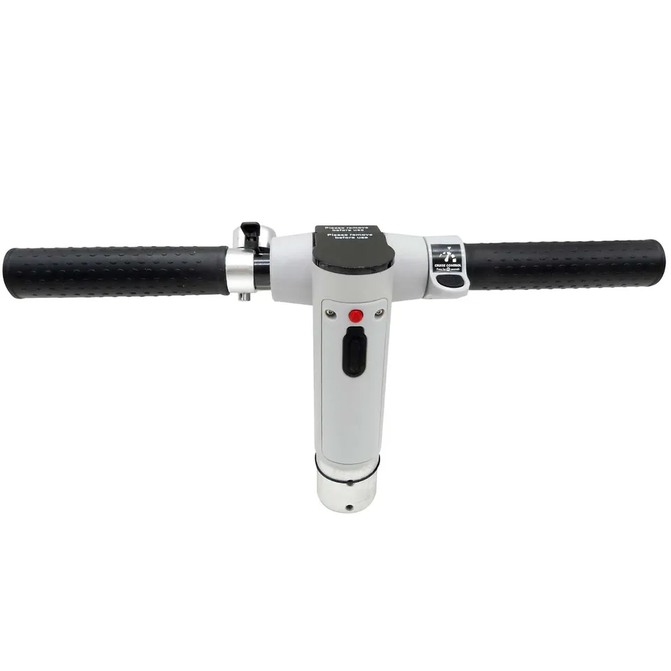 gotrax-xr-ultra-console-trottinette-lectrique-grise-cran image 1