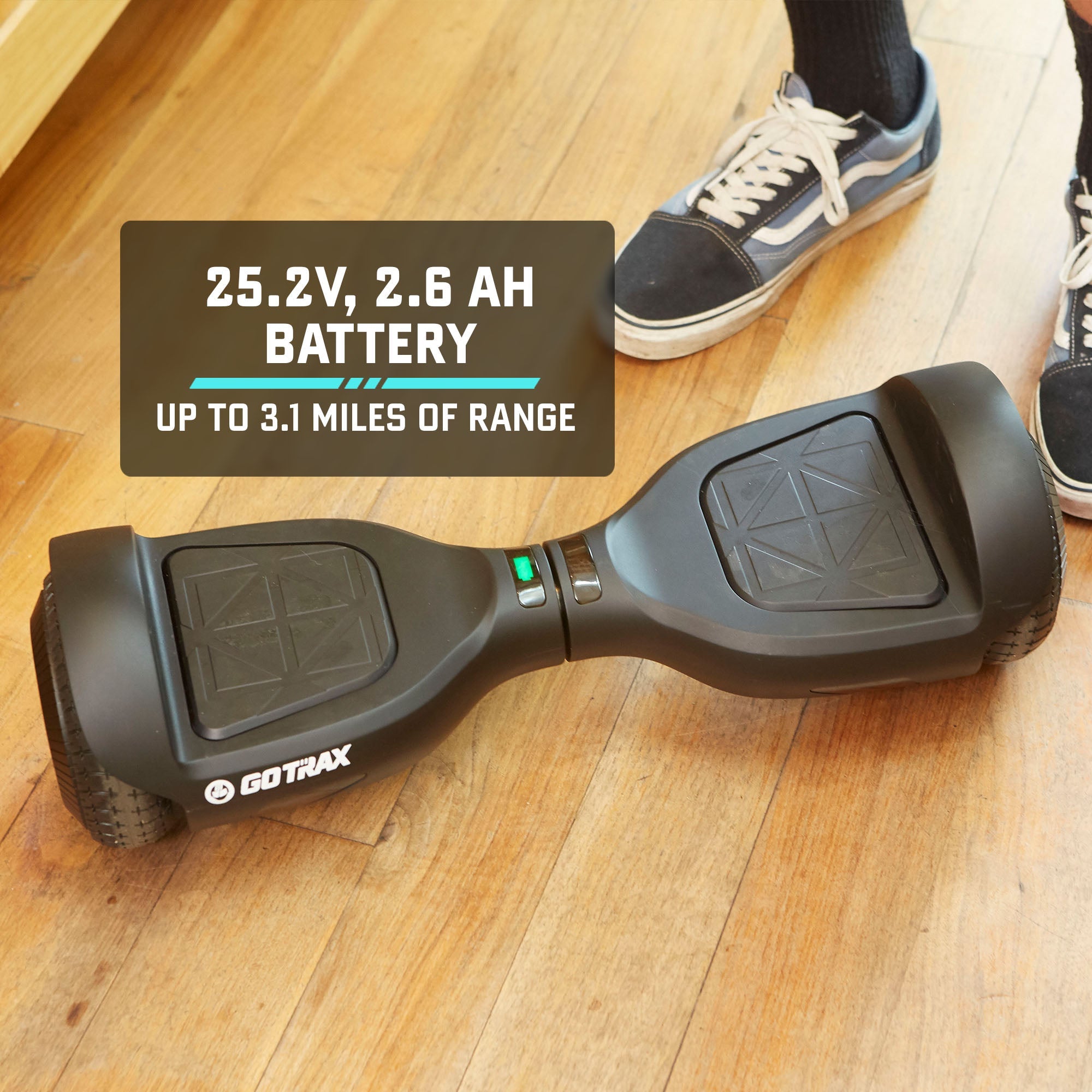 gotrax-edge-hoverboard-6-5-noir-led-400-w image 8
