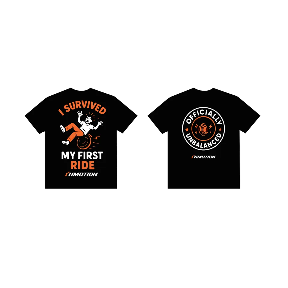 inmotion-t-shirt-noir-logo-monocycle-coton-xl image 1