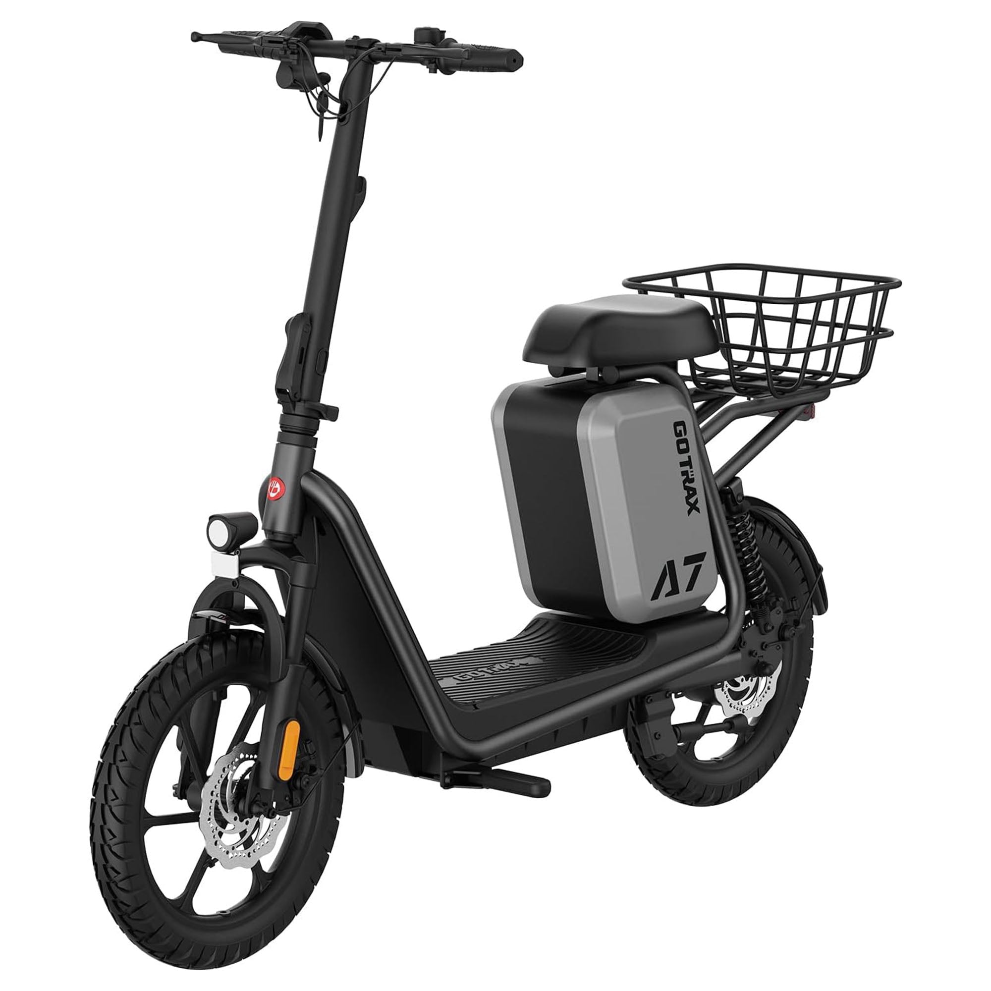 gotrax-a7-trottinette-lectrique-avec-si-ge-noire-suspension image 1