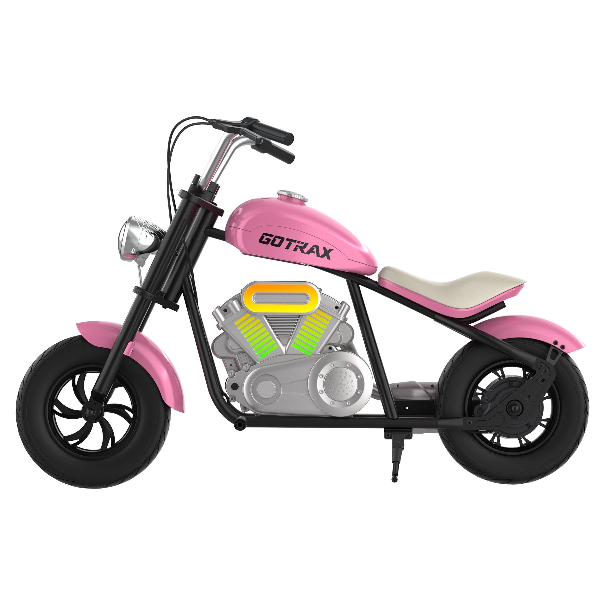 gotrax-mk2-mini-moto-lectrique-enfant-250w-bleu-rose image 4