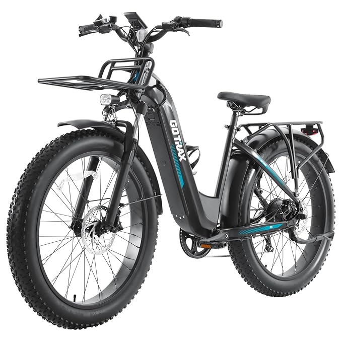 gotrax-r8-fat-bike-lectrique-pneus-larges-tout-terrain image 1