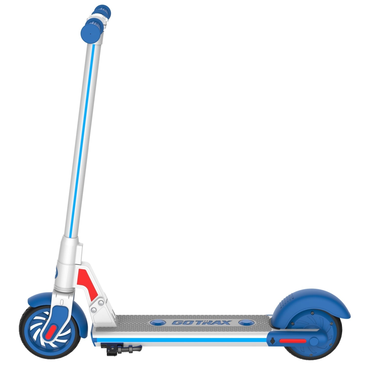 gotrax-gks-plus-trottinette-lectrique-enfant-led-bleue image 3