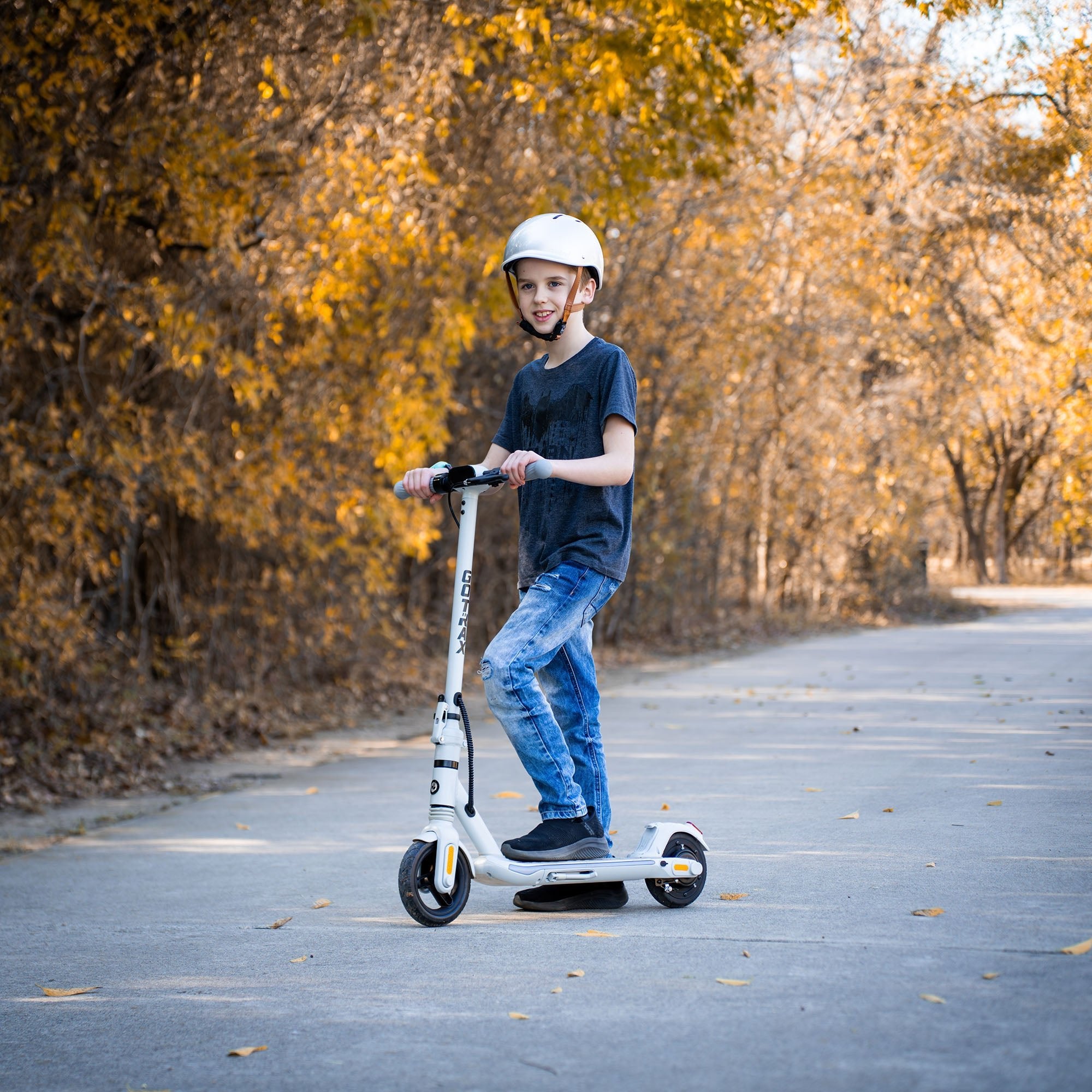 gotrax-t6-trottinette-lectrique-enfant-led-pliable image 2