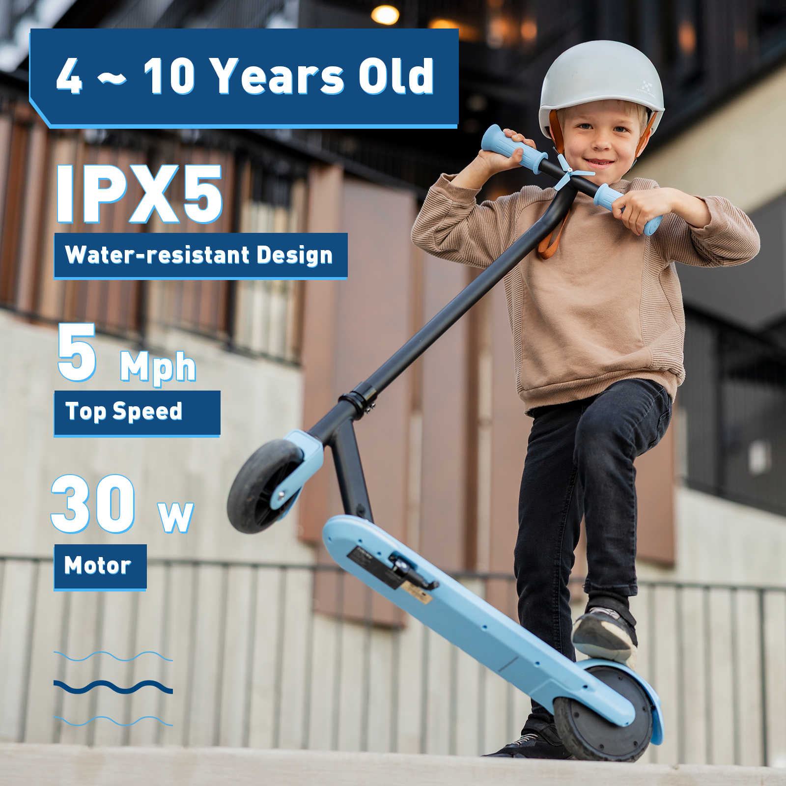 hiboy-es1-trottinette-lectrique-enfant-4-10-ans-roues-led-noir image 2