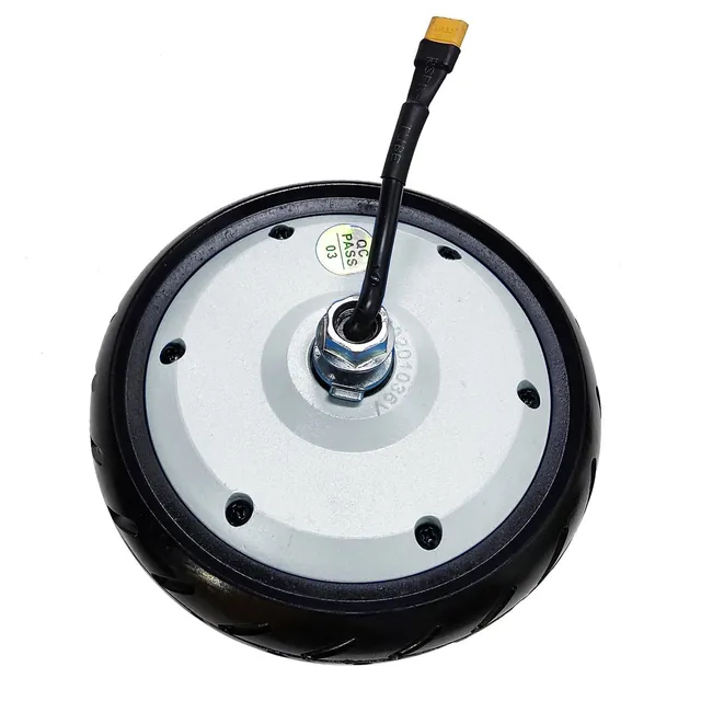 gotrax-vibe-moteur-trottinette-lectrique-gris-roue-compl-te image 1