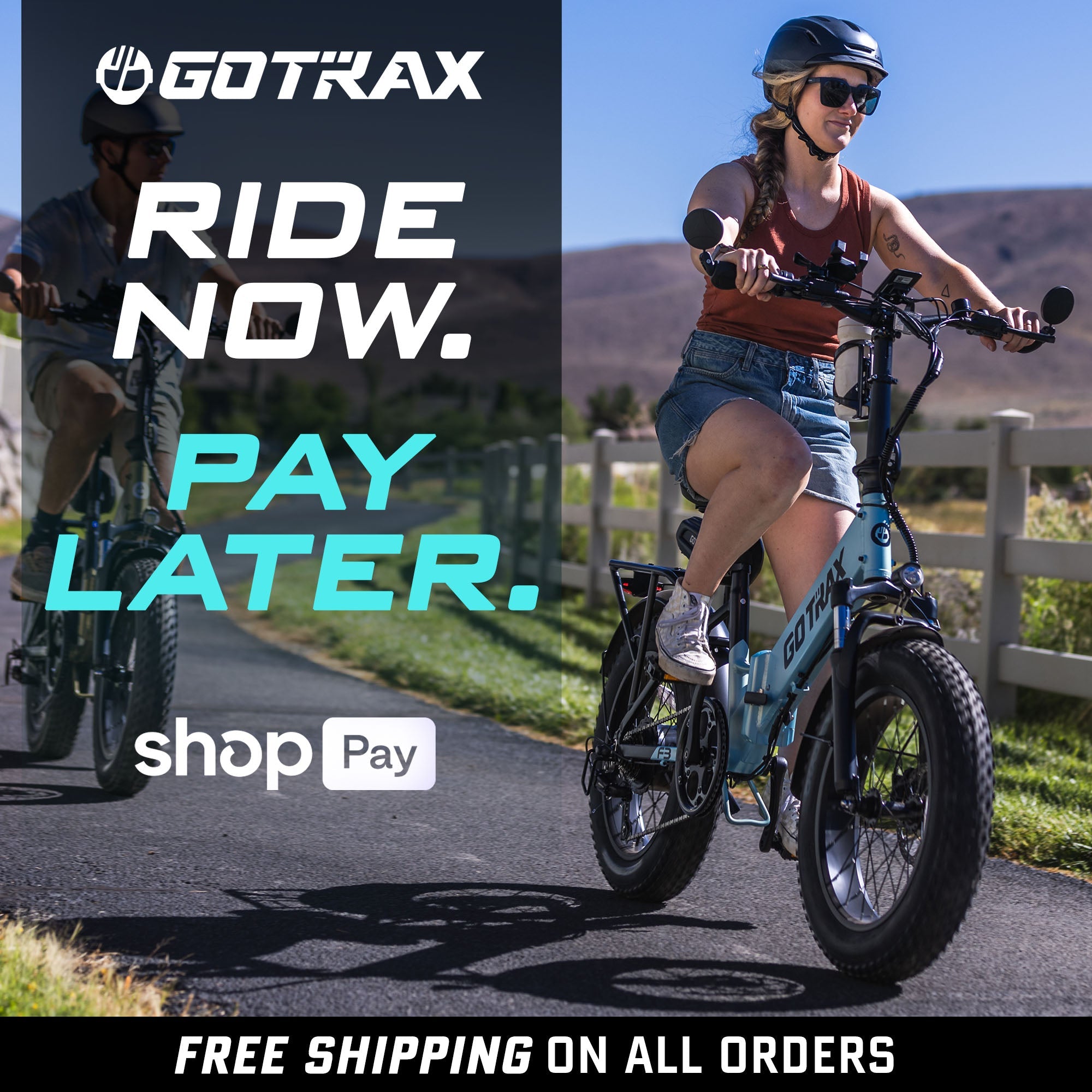 gotrax-r3-fat-tire-v-lo-lectrique-pliant-noir-4-pouces image 4