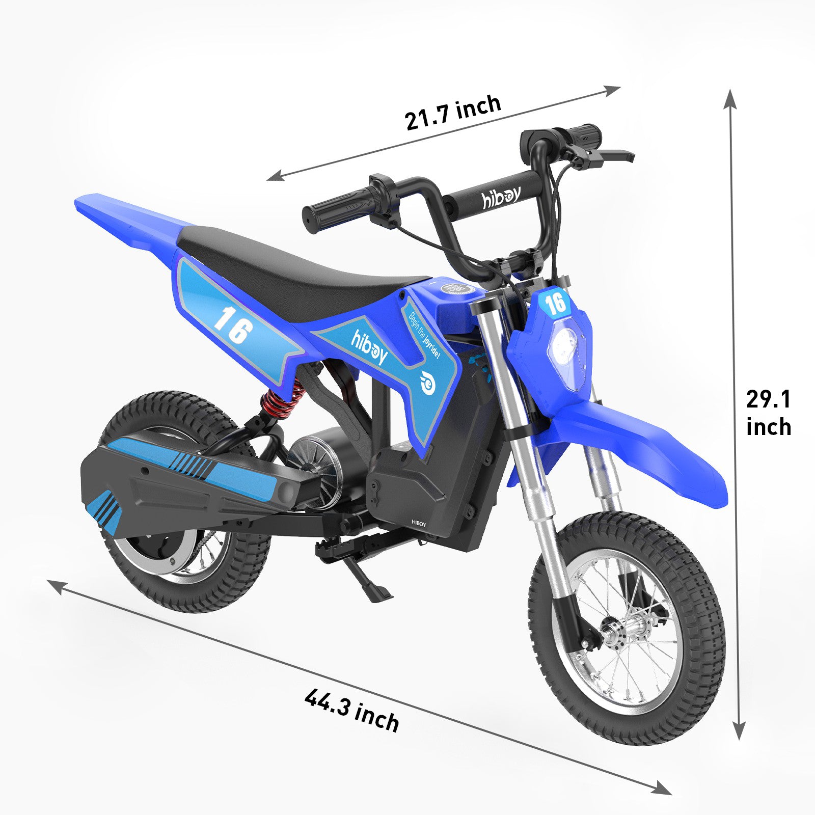 hiboy-dk1-moto-cross-lectrique-enfant-rouge-3-vitesses image 7