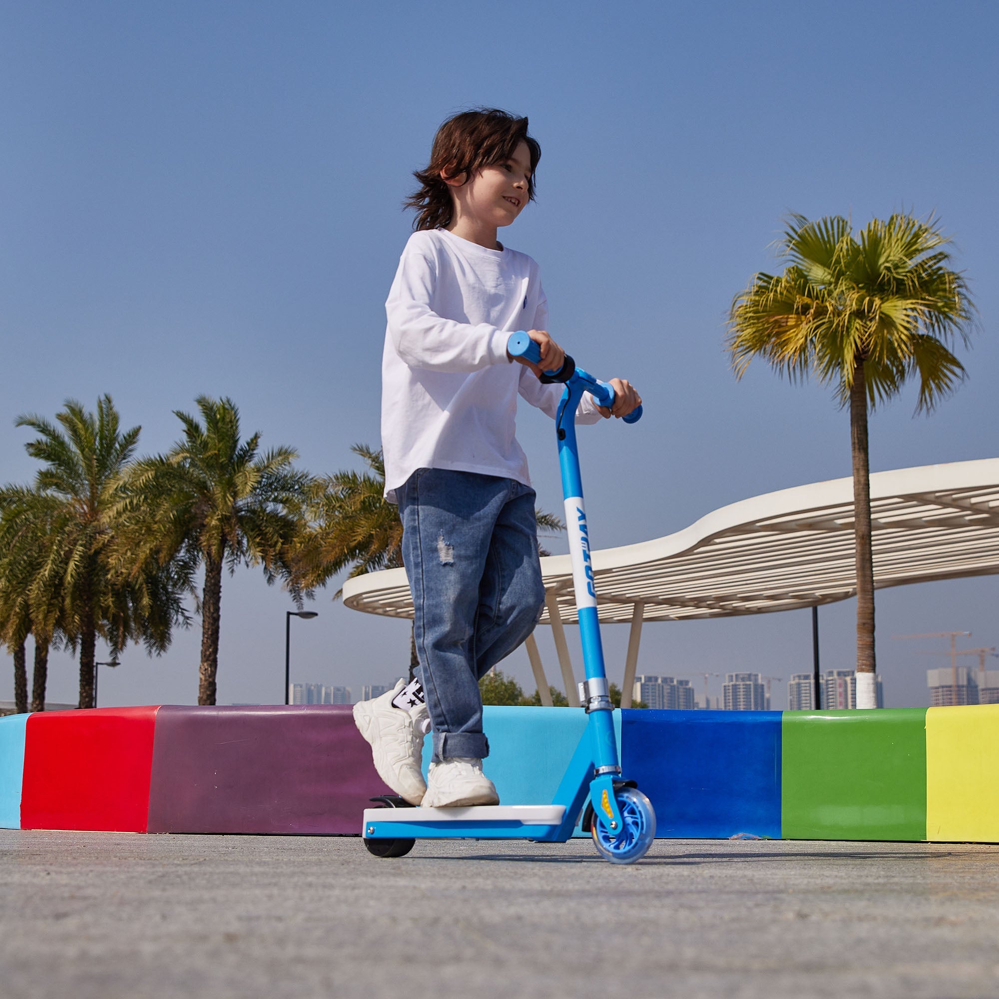 gotrax-scout-pro-trottinette-lectrique-enfant-noir image 2