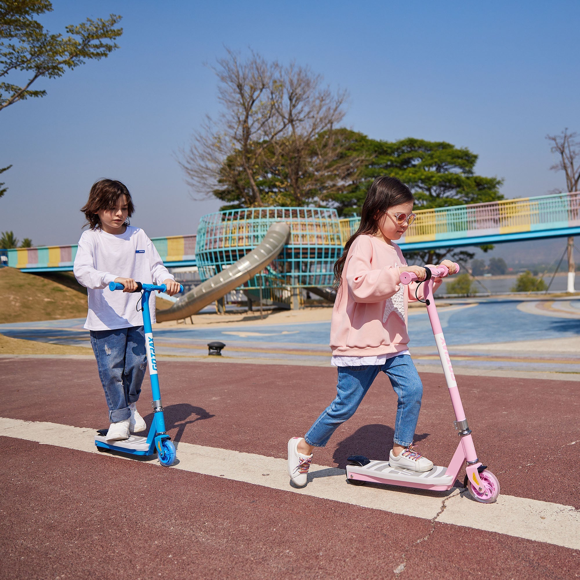gotrax-scout-pro-trottinette-lectrique-enfant-noir image 3
