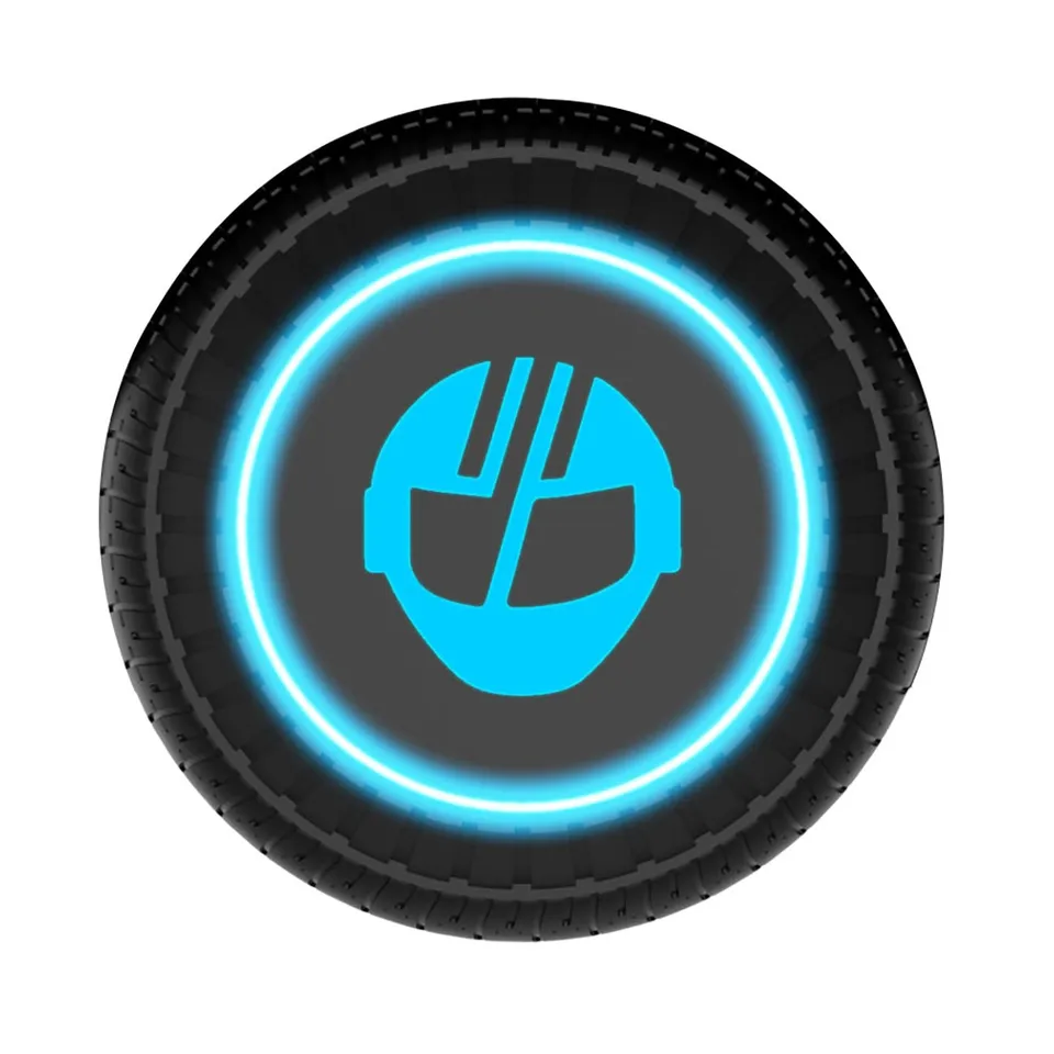 gotrax-edge-roue-moteur-hoverboard-noir image 1