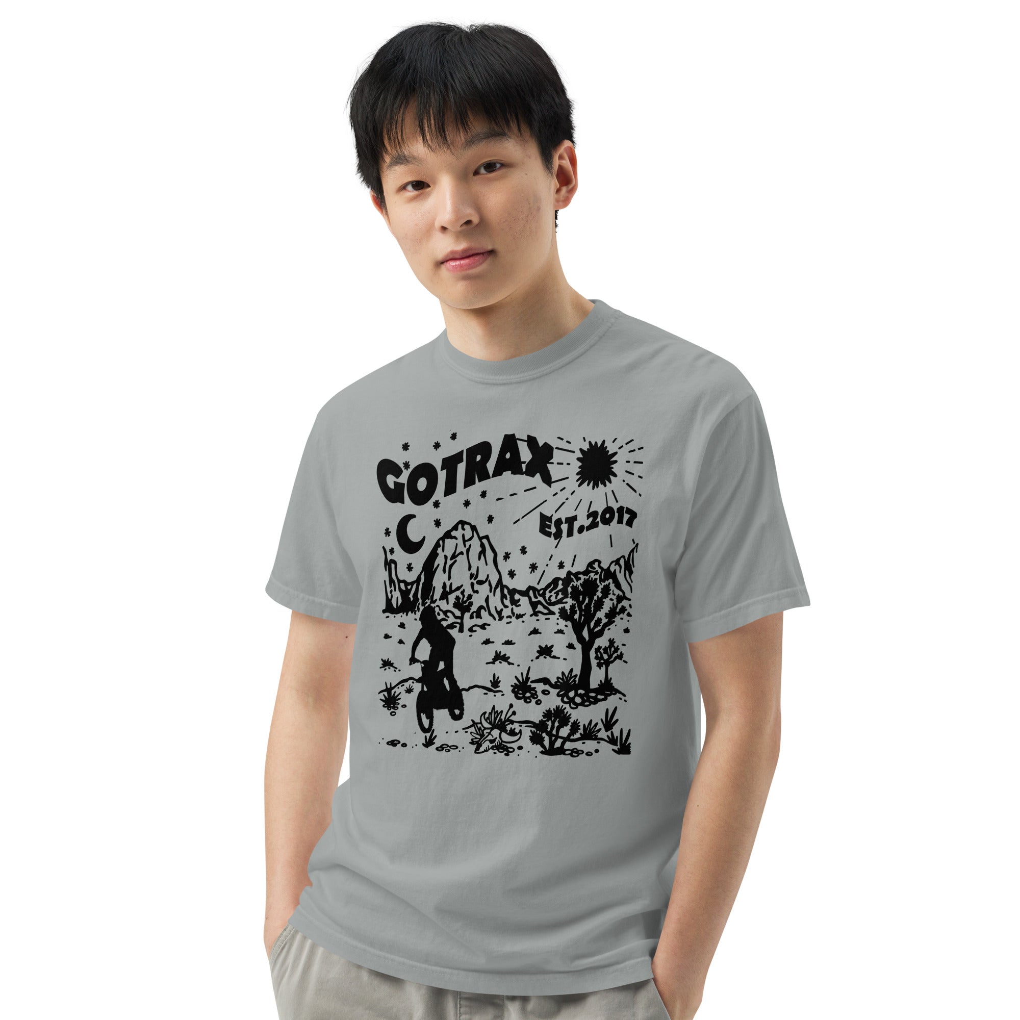 gotrax-est-2017-t-shirt-homme-coton-blanc image 7