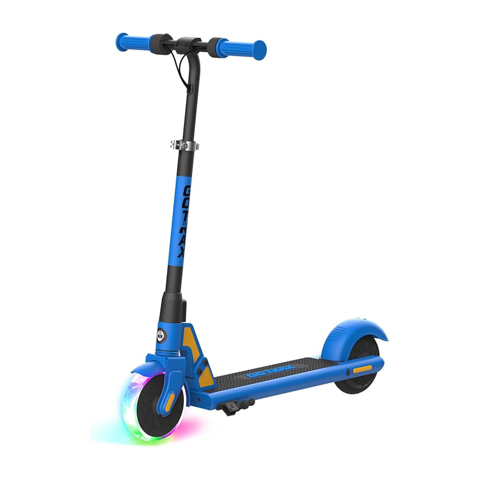 gotrax-gks-lumios-trottinette-lectrique-enfant-bleue-led-200w image 1