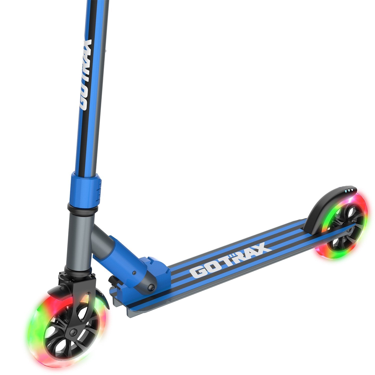gotrax-kx6-trottinette-enfant-bleu-roues-led image 7