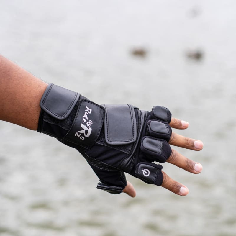 gyroriderz-t-gants-moto-cuir-noir-classic image 3