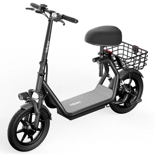hiboy-u2-trottinette-lectrique-avec-selle-noire-40-km image 1