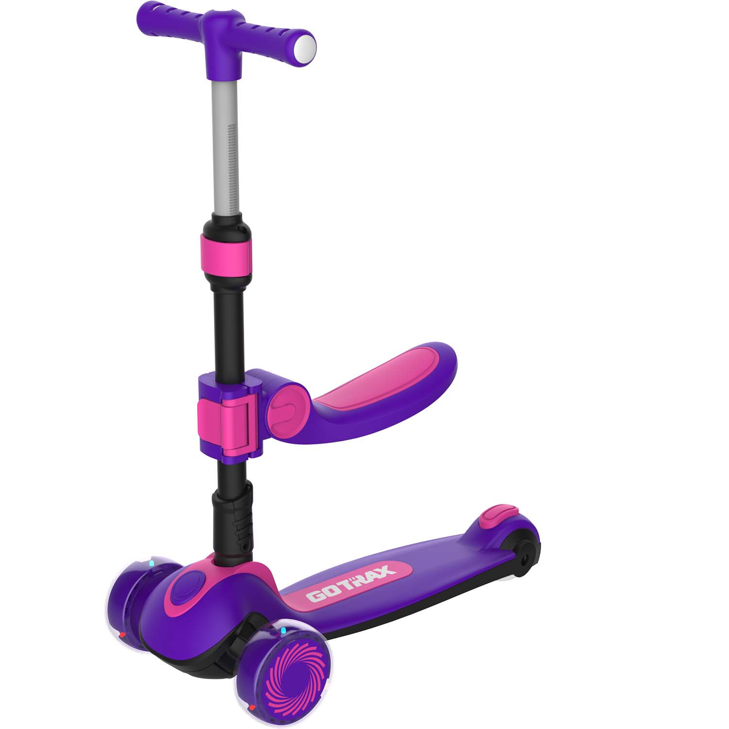 gotrax-ks2-trottinette-enfant-2-en-1-avec-selle-verte image 6