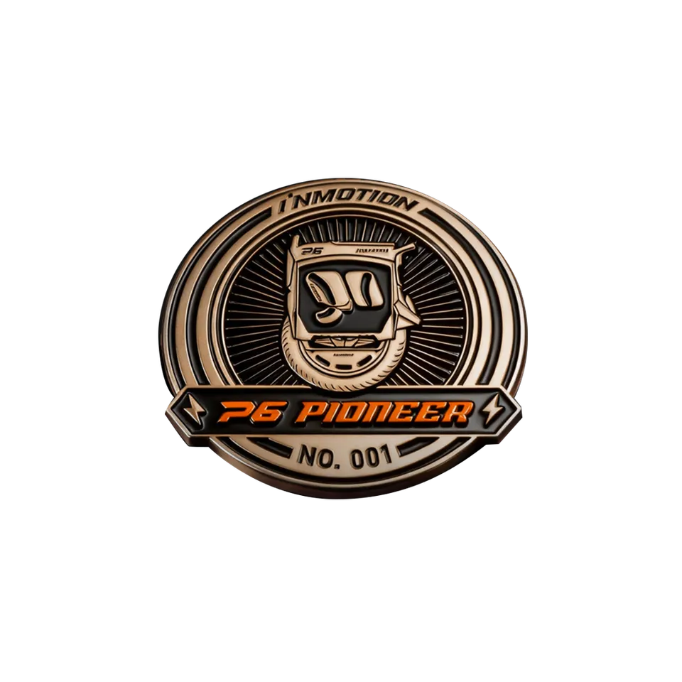 inmotion-p6-pioneer-badge-honor-accessoire-monocycle image 1