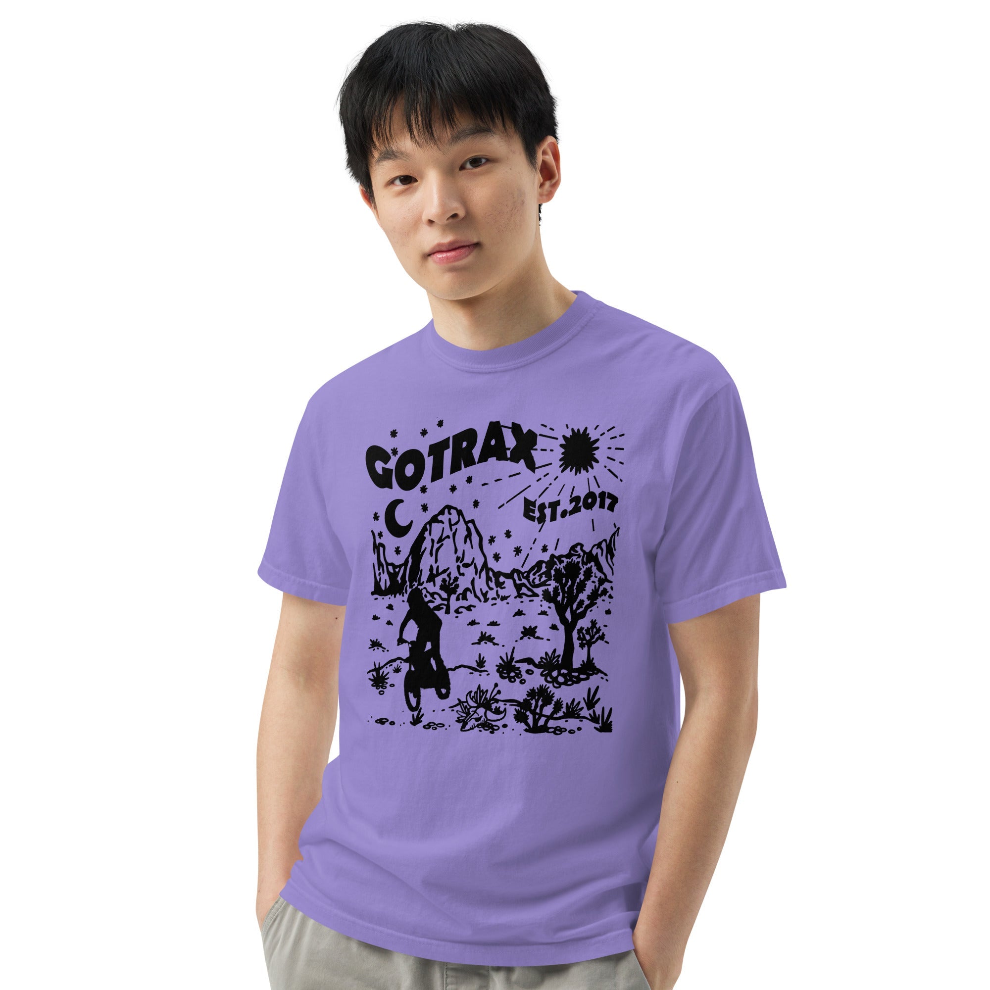 gotrax-est-2017-t-shirt-homme-coton-blanc image 4