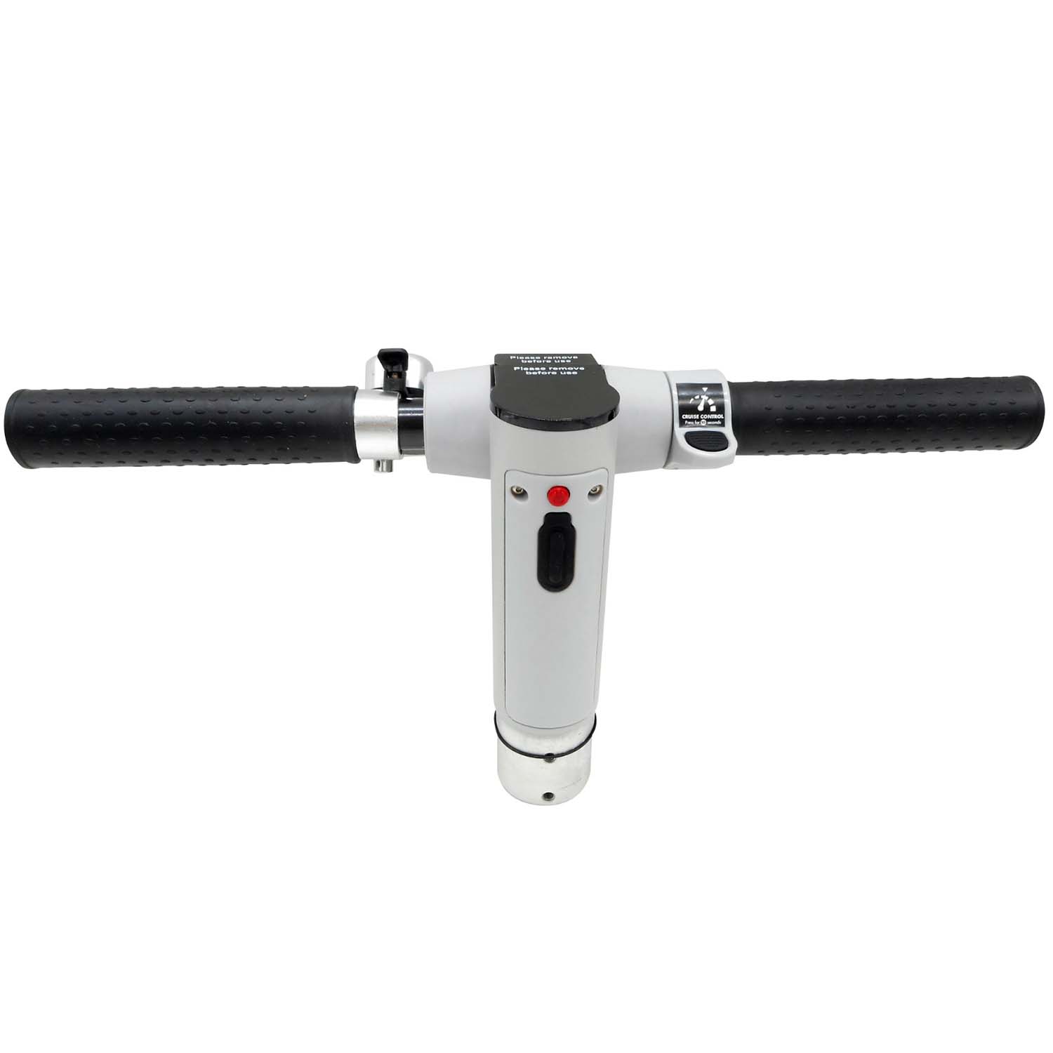 gotrax-xr-ultra-console-trottinette-lectrique-grise-cran image 1