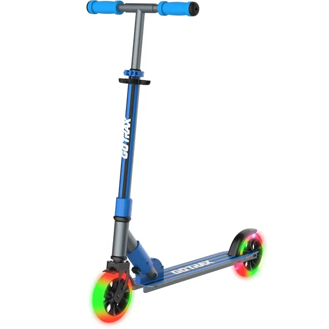 gotrax-kx6-trottinette-enfant-bleu-roues-led image 1