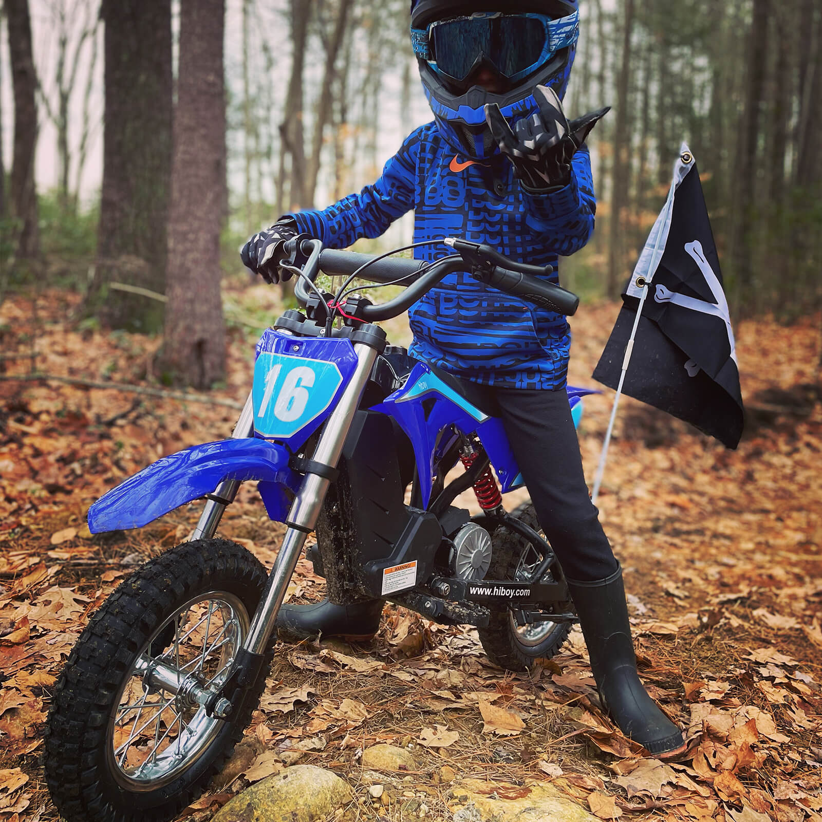 hiboy-dk1-moto-lectrique-enfant-rouge-reconditionn-e image 3