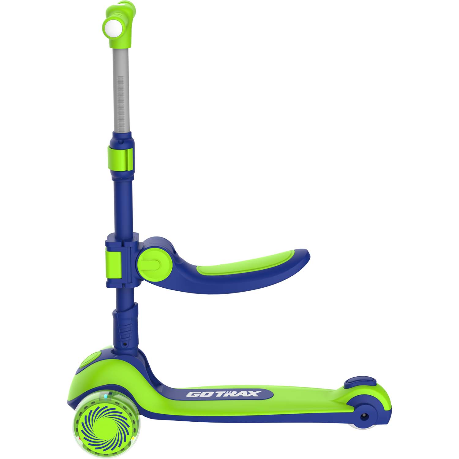gotrax-ks2-trottinette-enfant-2-en-1-avec-selle-verte image 4