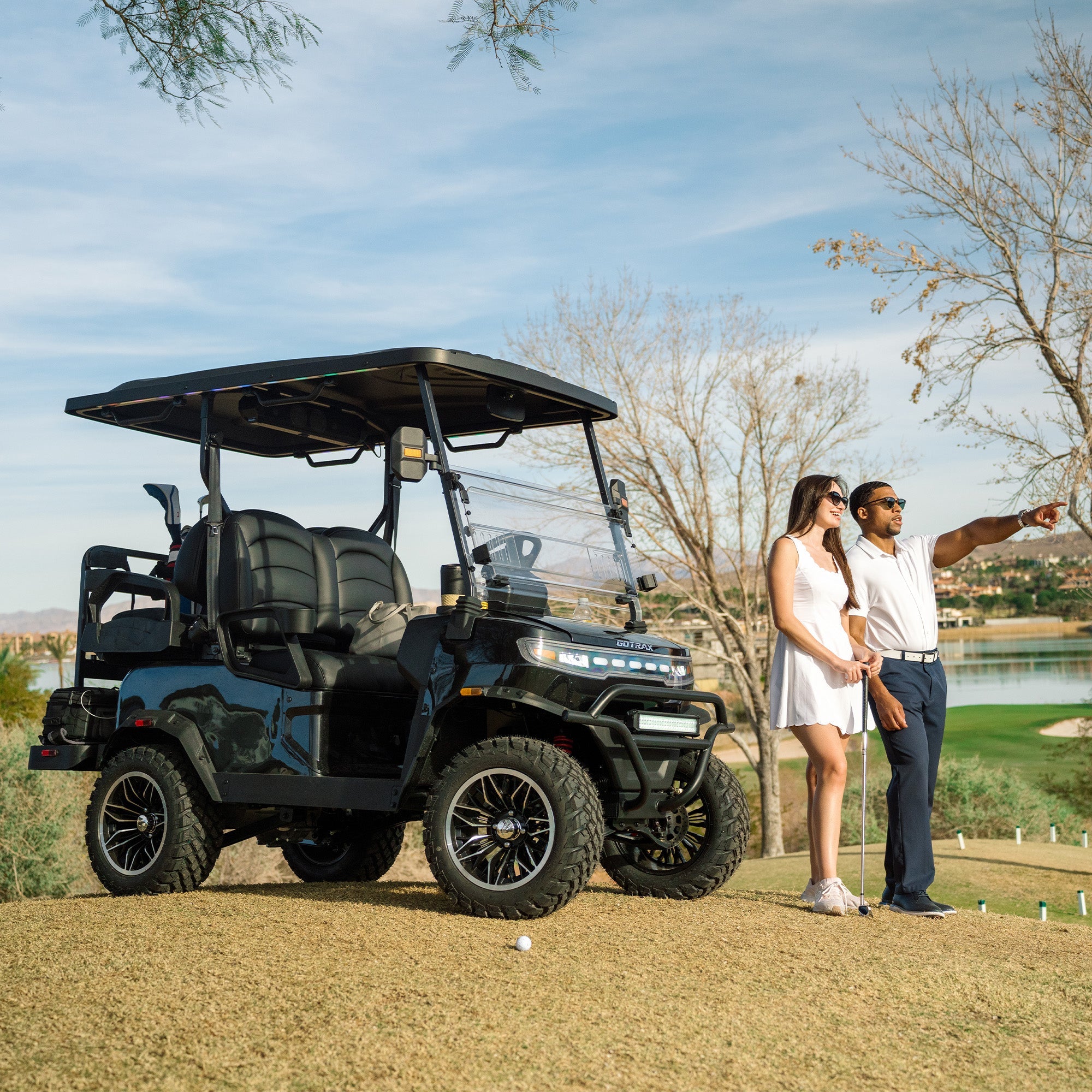 gotrax-fairway-200-2x2-voiturette-golf-lectrique-4-places image 3