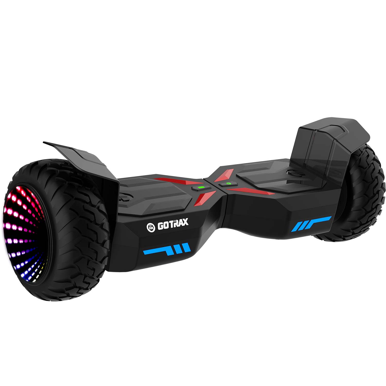 gotrax-e5-hoverboard-8-pouces-led-tout-terrain-noir image 1