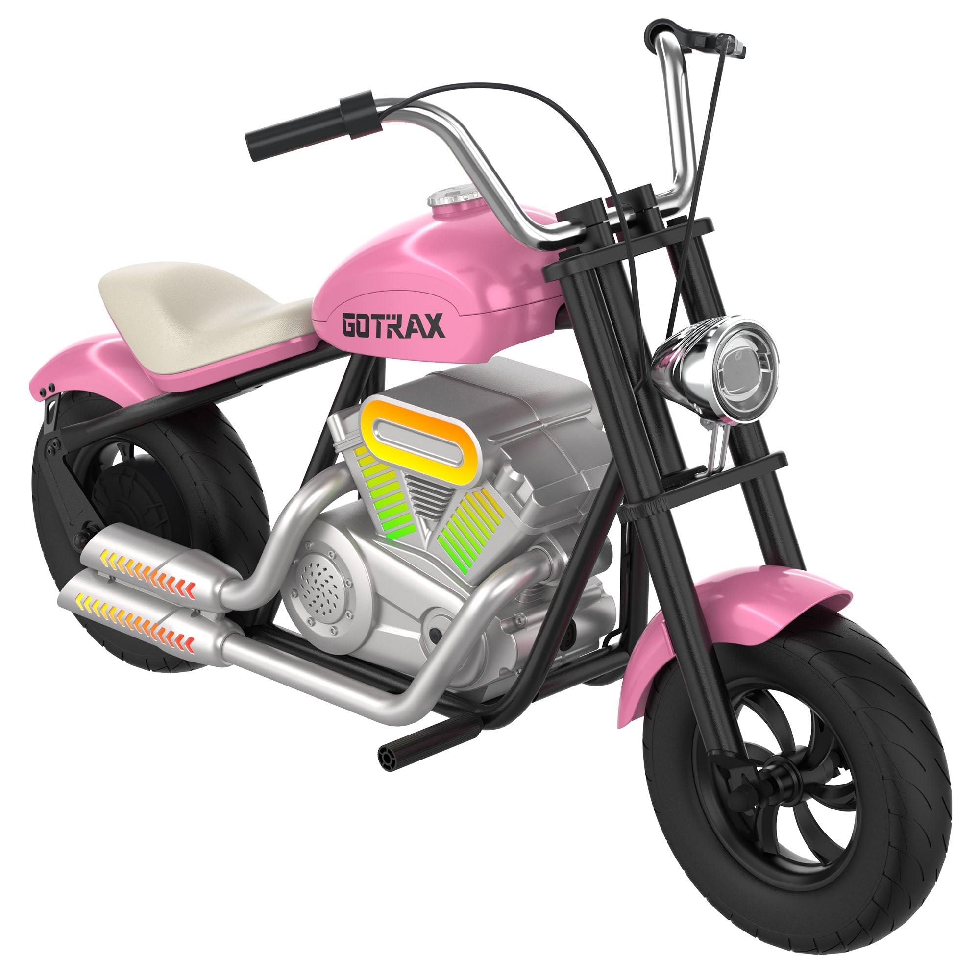 gotrax-mk2-mini-moto-lectrique-enfant-250w-bleu-rose image 6