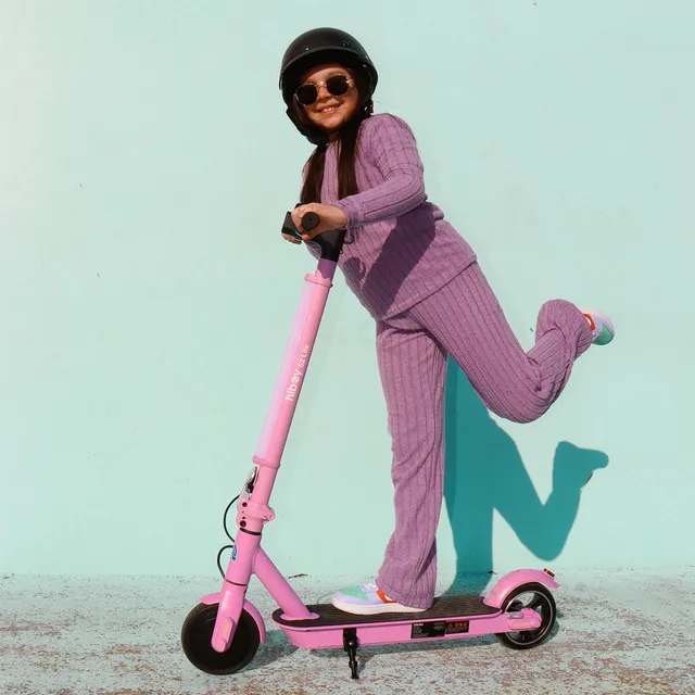 hiboy-s2-lite-trottinette-lectrique-reconditionn-e-noir-rose image 1
