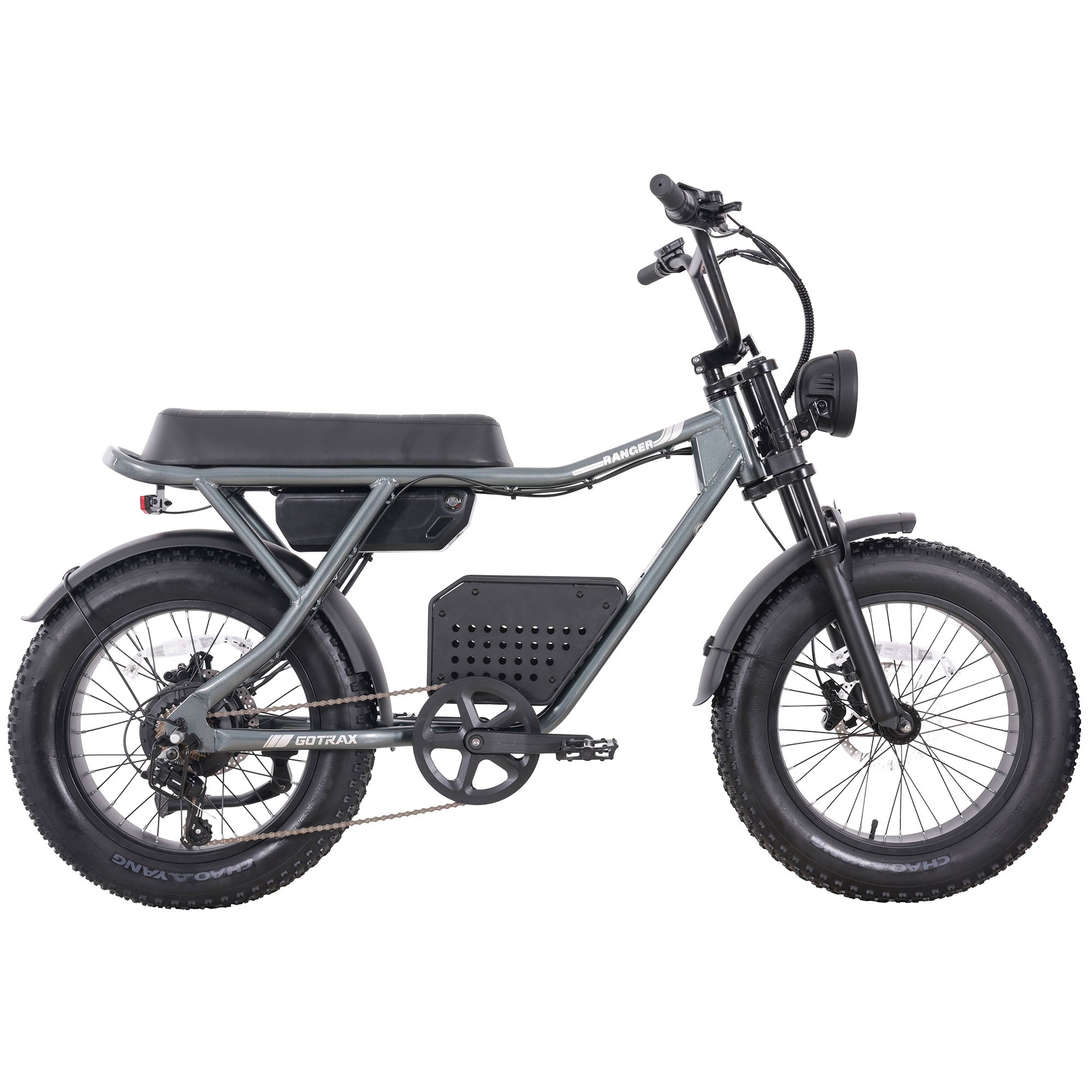 gotrax-ranger-v-lo-lectrique-gris-fat-bike-500w image 1