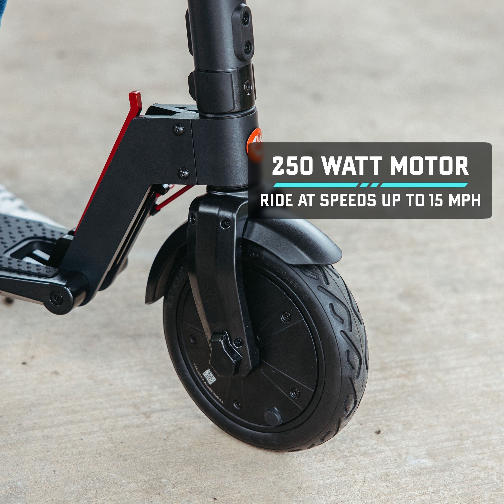 gotrax-gxl-v2-trottinette-lectrique-noire-pneus-honeycomb image 8