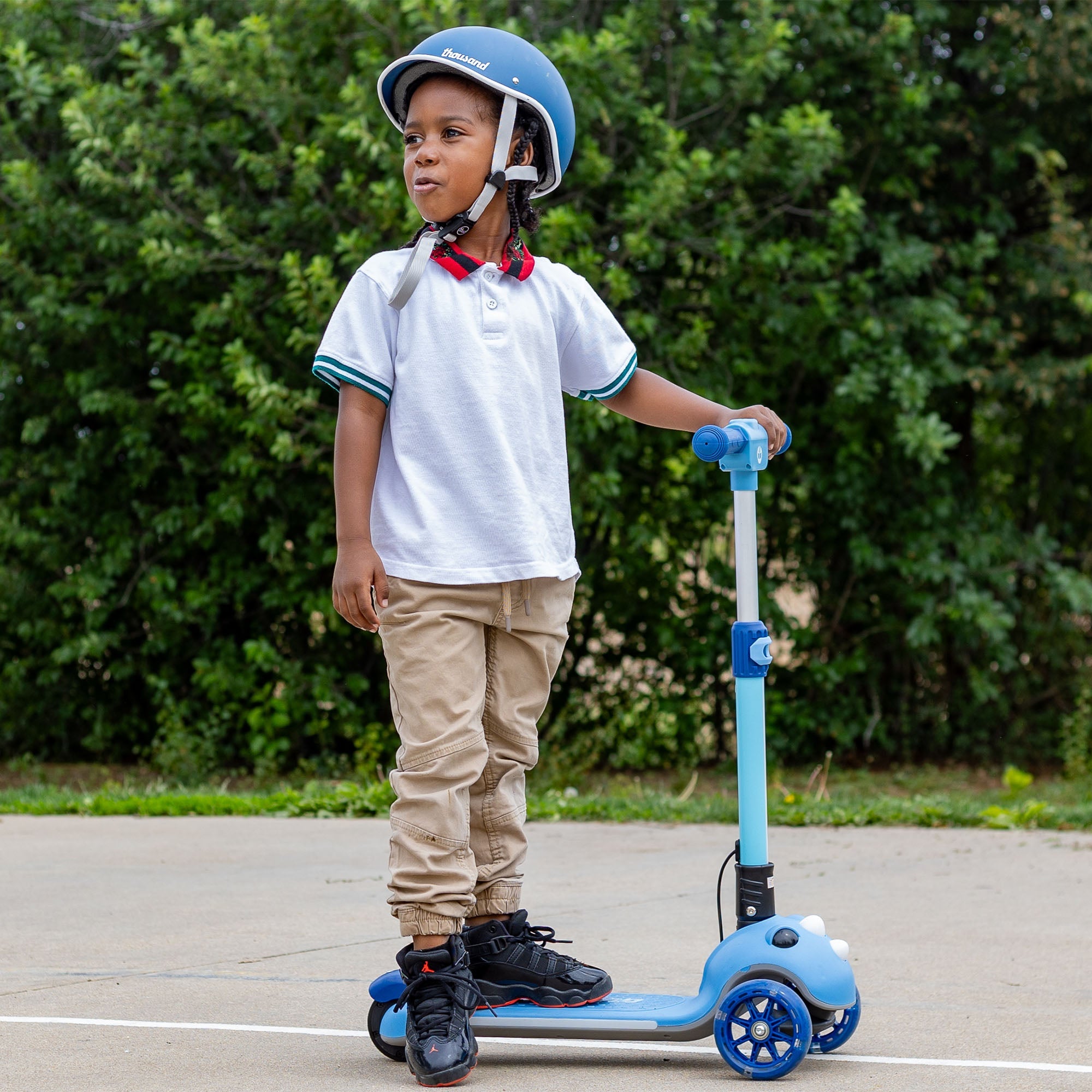 gotrax-sk1-trottinette-lectrique-enfant-3-roues-led image 2