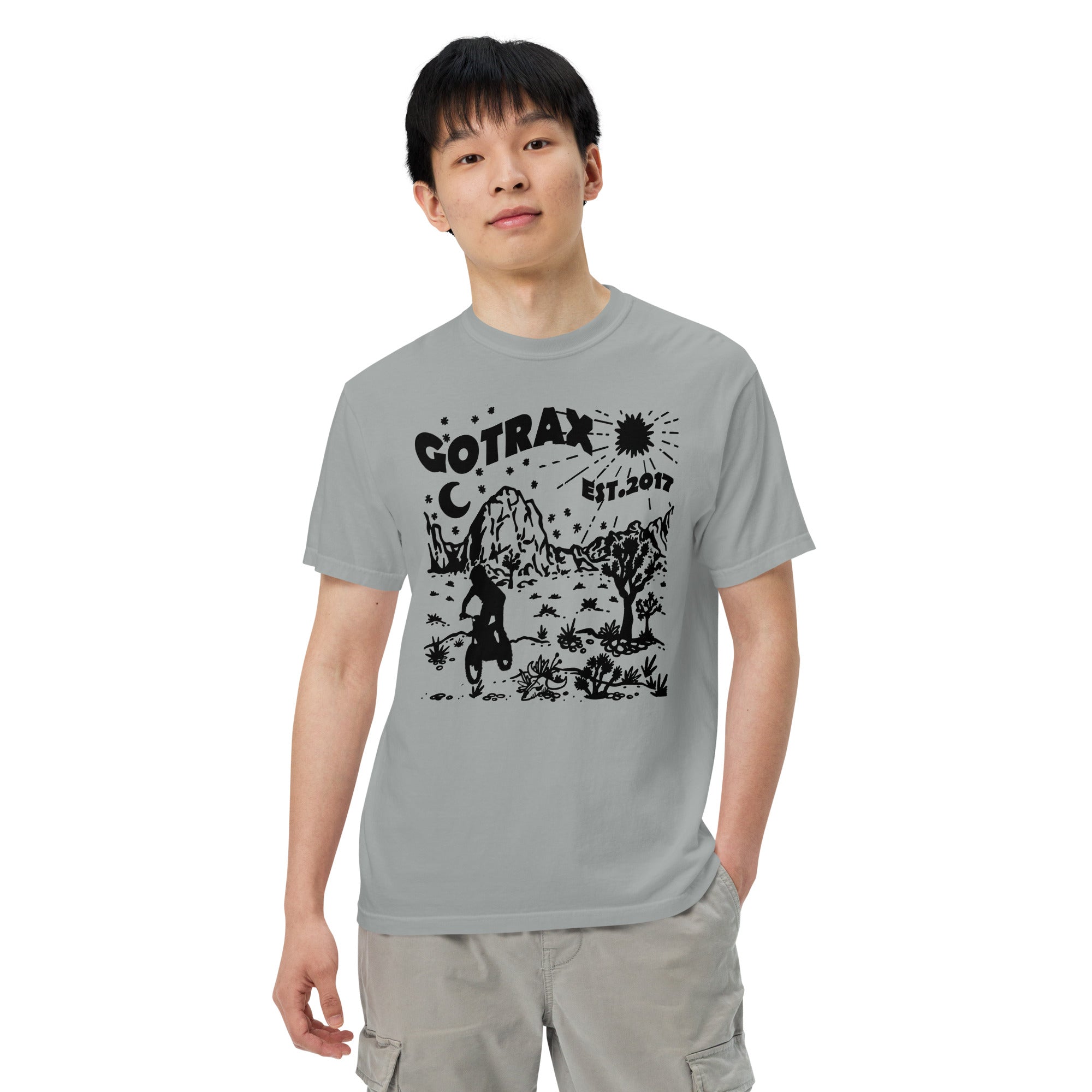 gotrax-est-2017-t-shirt-homme-coton-blanc image 6