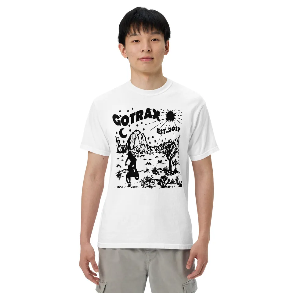 gotrax-est-2017-t-shirt-homme-coton-blanc image 1
