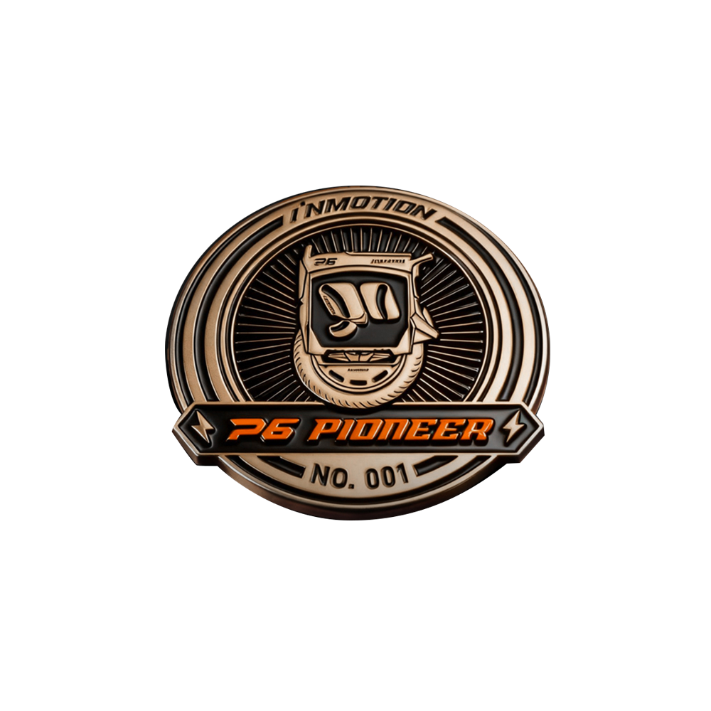 inmotion-p6-pioneer-badge-honor-accessoire-monocycle image 1