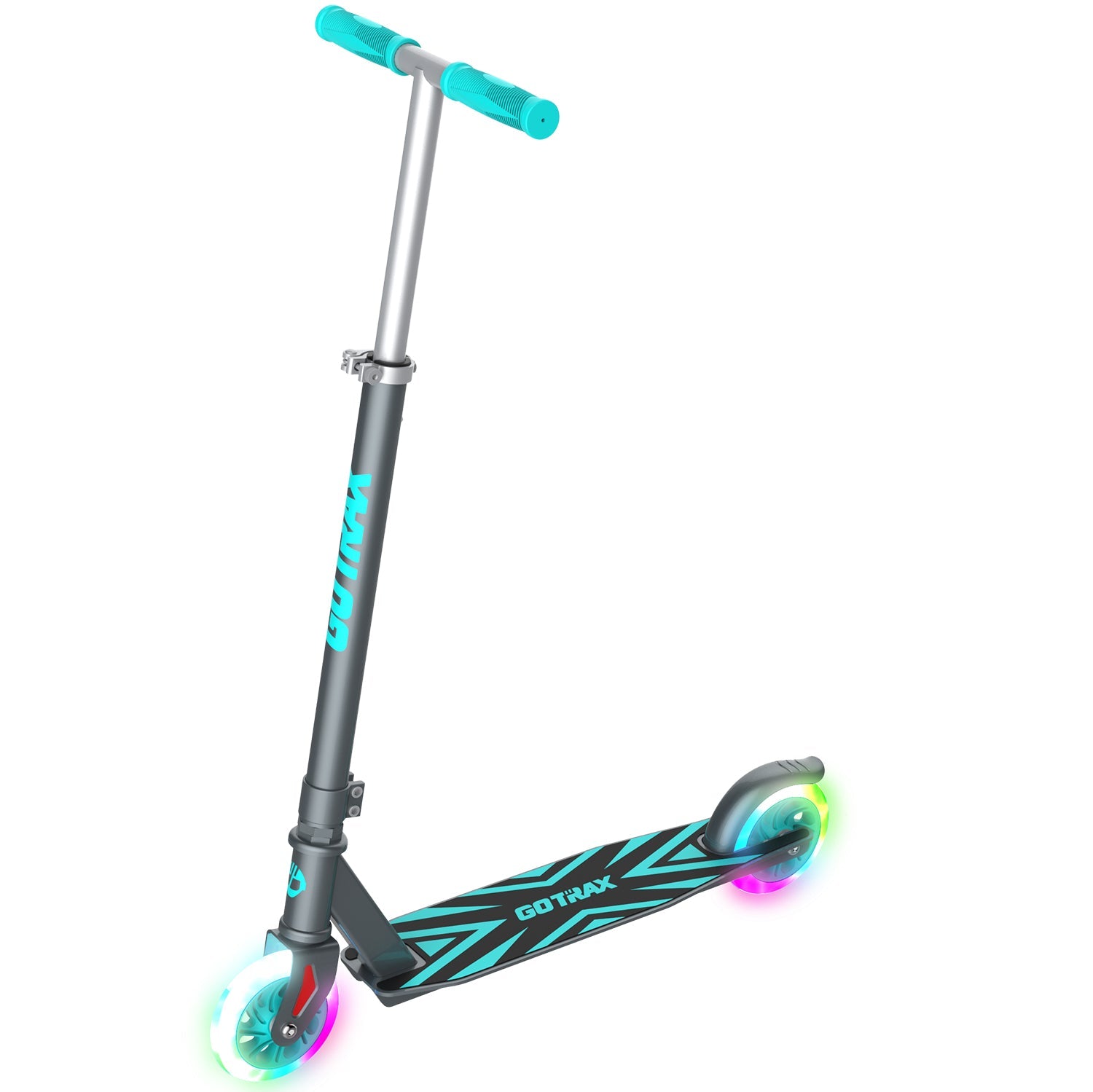 gotrax-kx5-trottinette-enfant-argent-2-roues-led image 4
