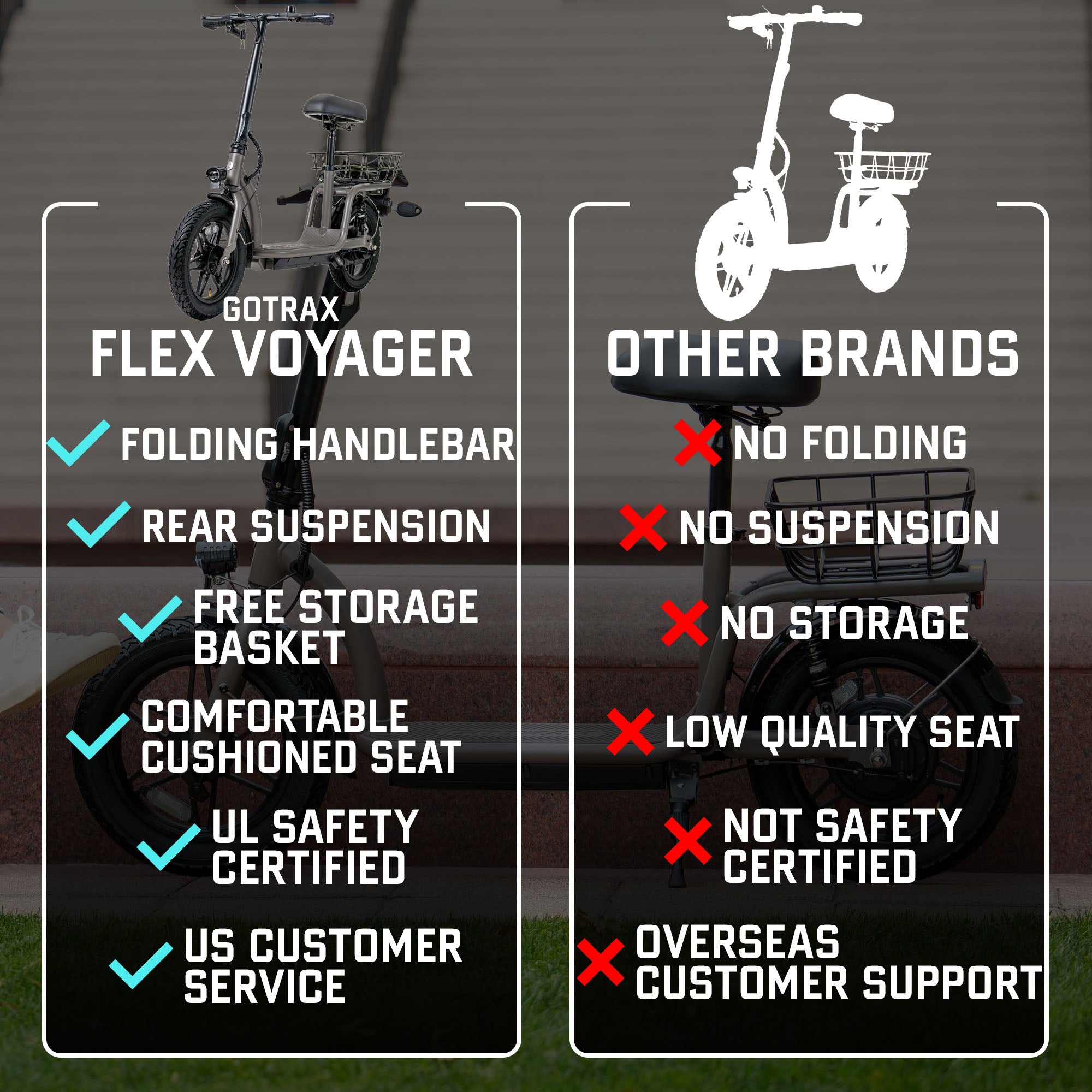 gotrax-flex-voyager-trottinette-lectrique-avec-selle image 4