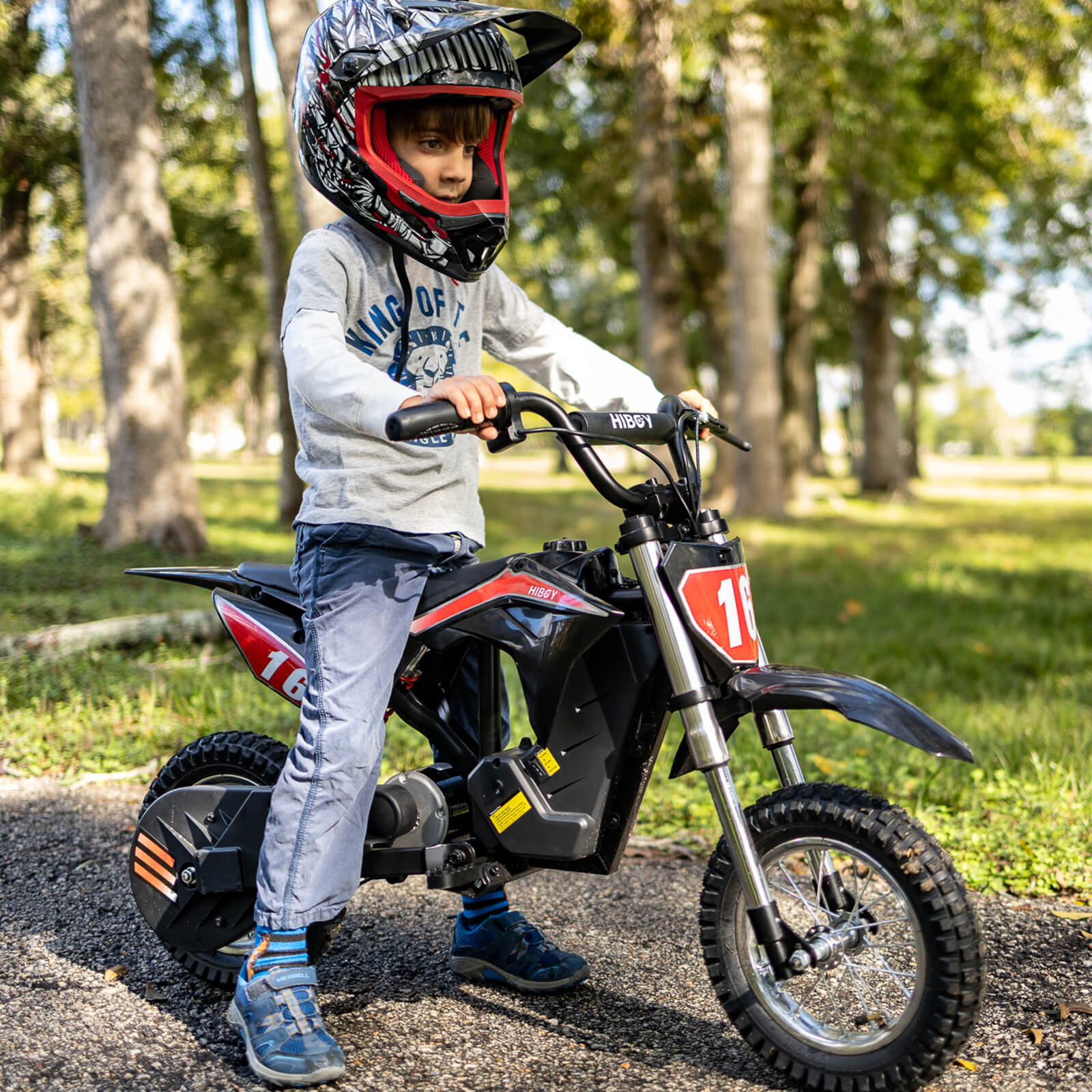 hiboy-dk1-moto-lectrique-enfant-rouge-reconditionn-e image 4