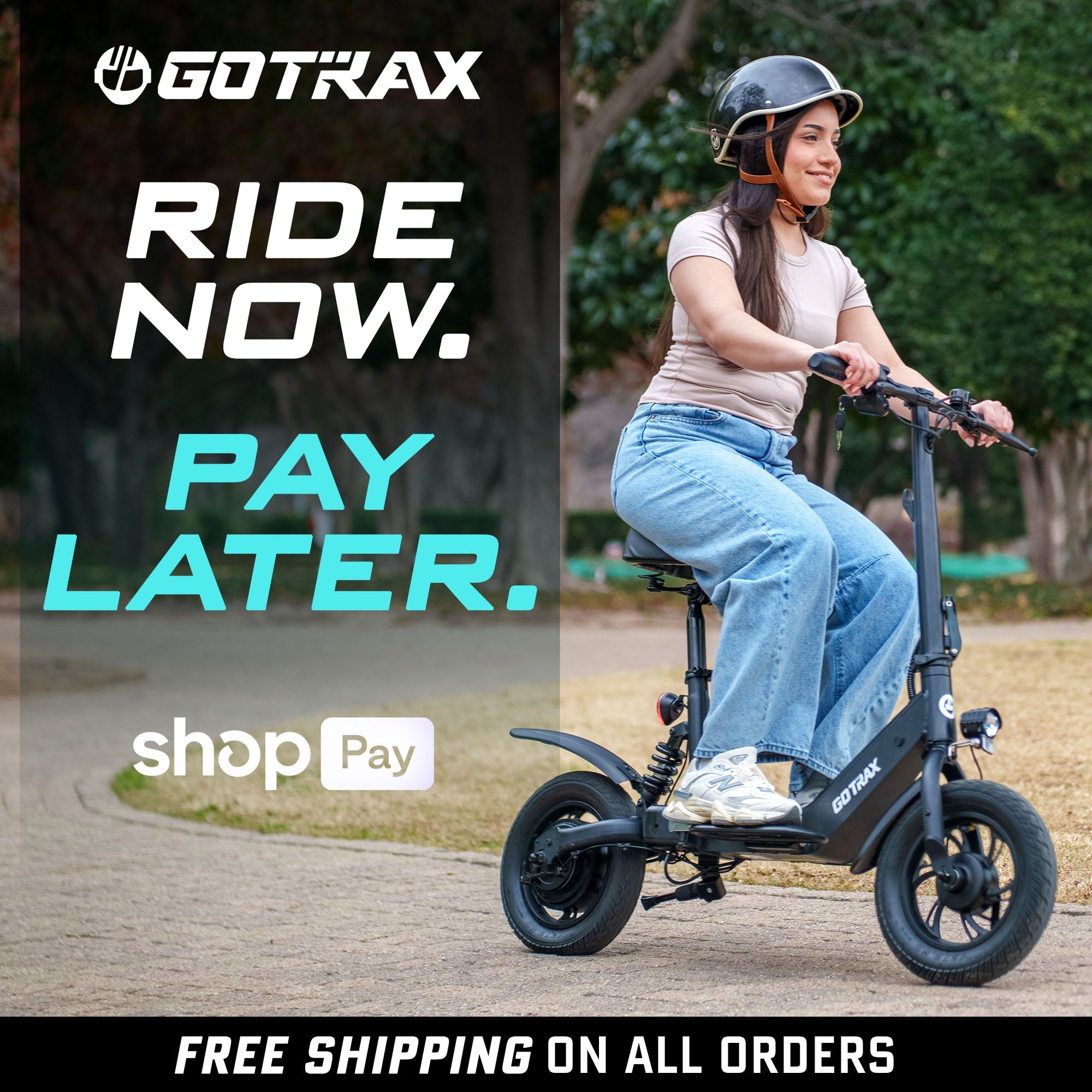 gotrax-a3-aero-trottinette-lectrique-assise-noir image 4