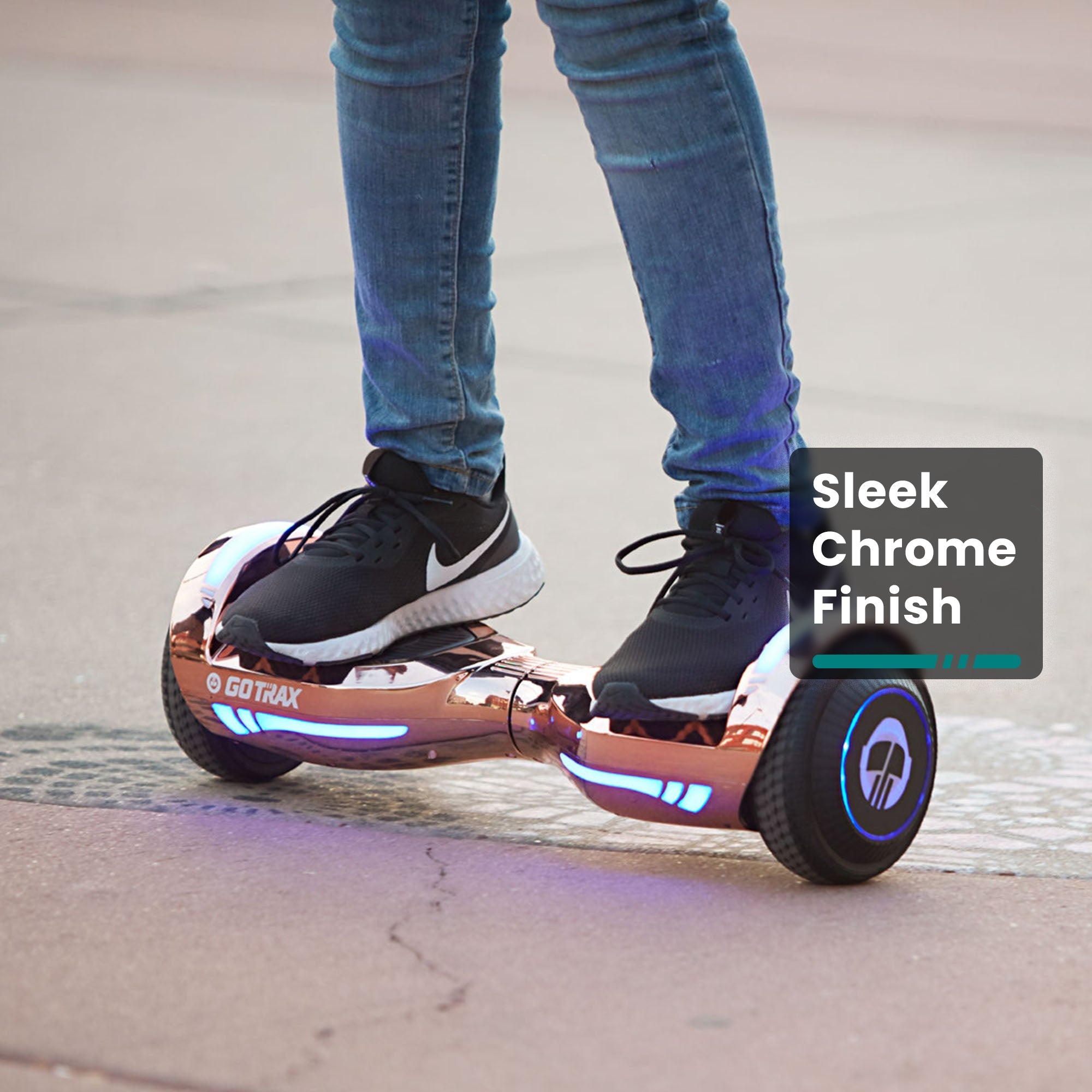 gotrax-glide-chrome-hoverboard-6-5-rainbow-bluetooth image 8
