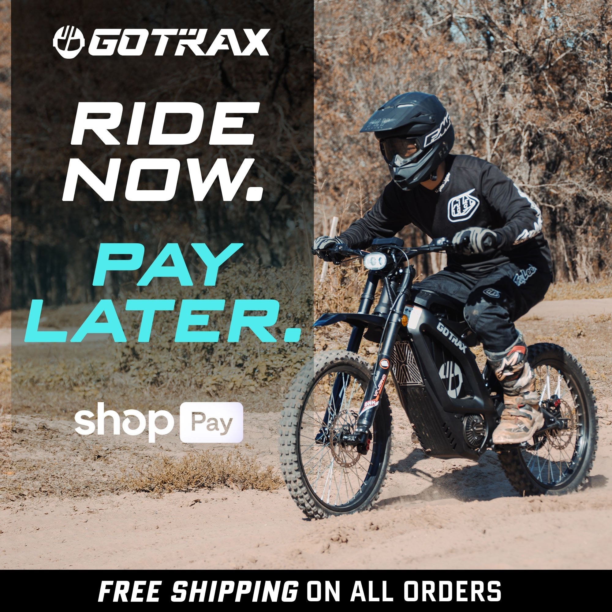 gotrax-k2-moto-cross-lectrique-rouge-tout-terrain image 5