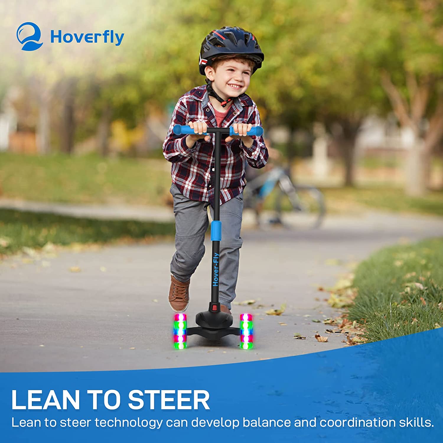 gotrax-kh1-trottinette-enfant-3-roues-bleu image 6