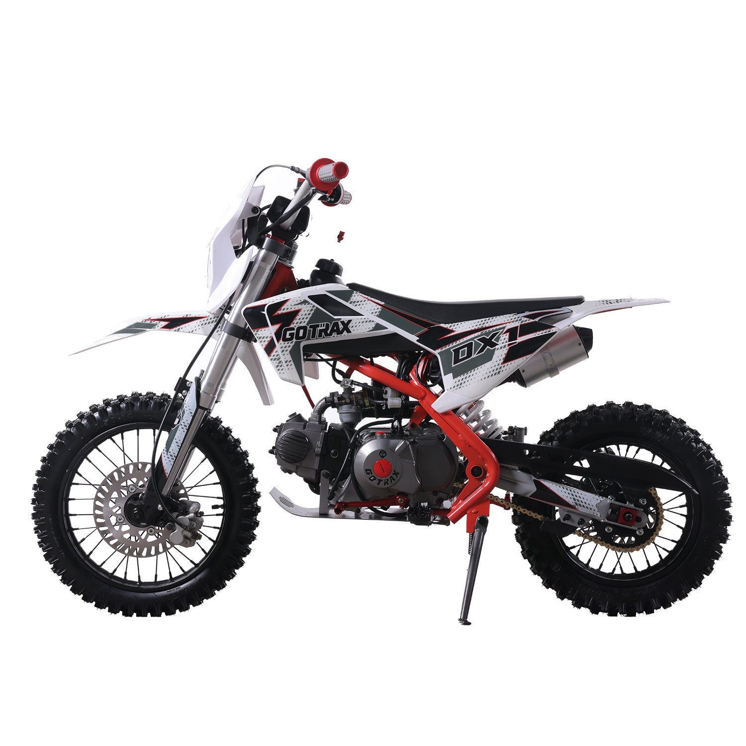 gotrax-powersports-for-kids-dx1-110cc-dirt-bike-enfant-8-ans image 2