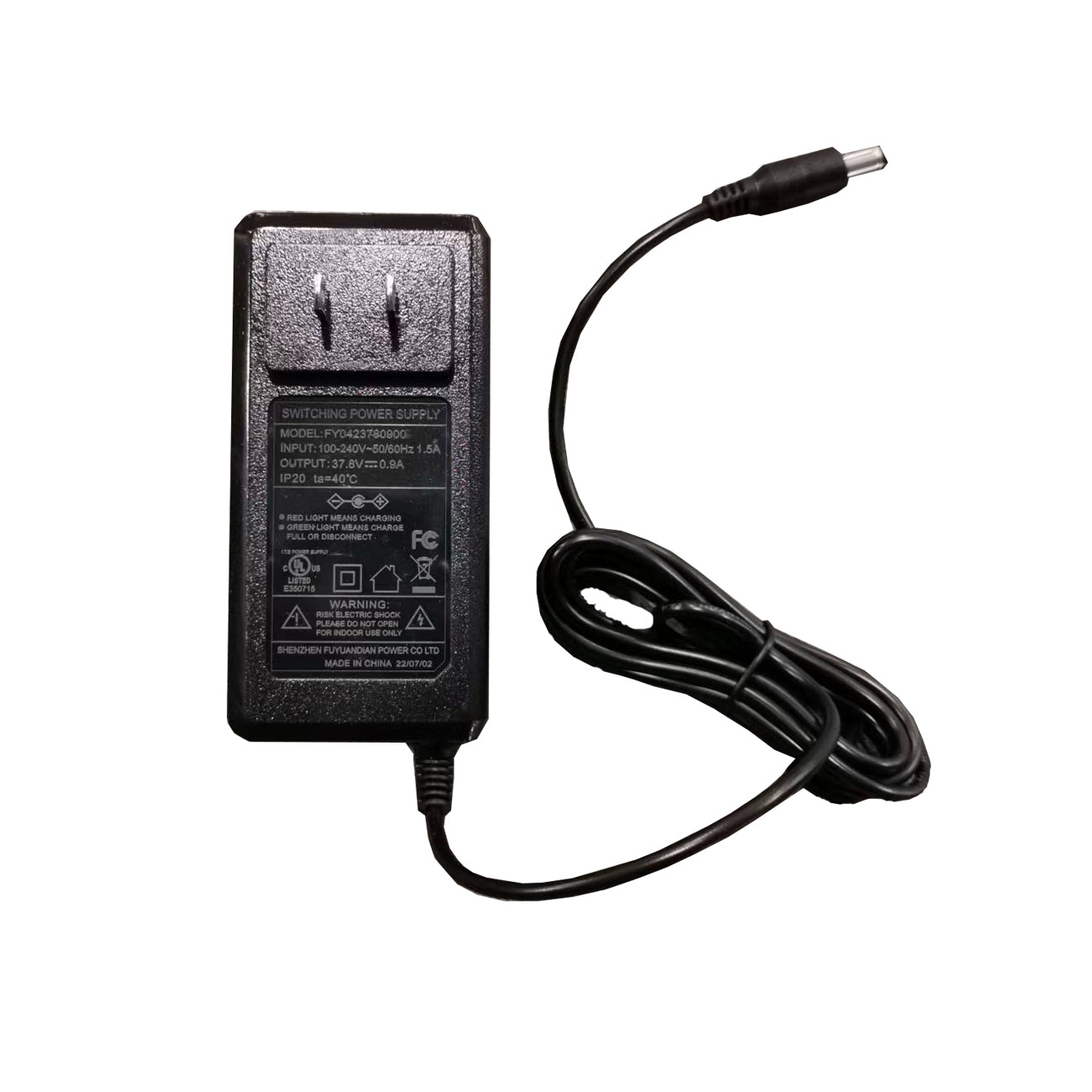 gotrax-g2plus-chargeur-trottinette-37-8v-0-9a image 1